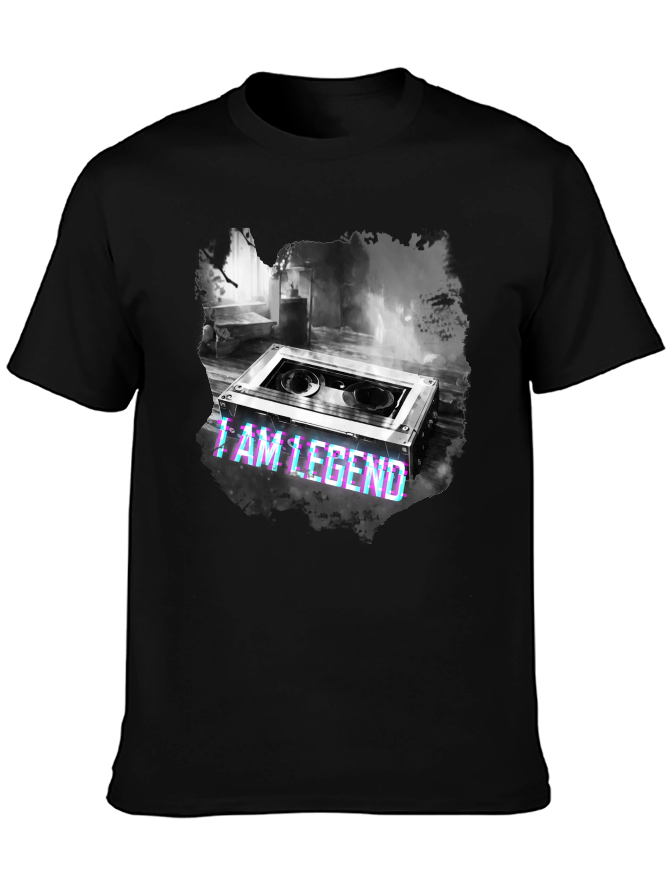I Am Legend Graphic Tee - Black