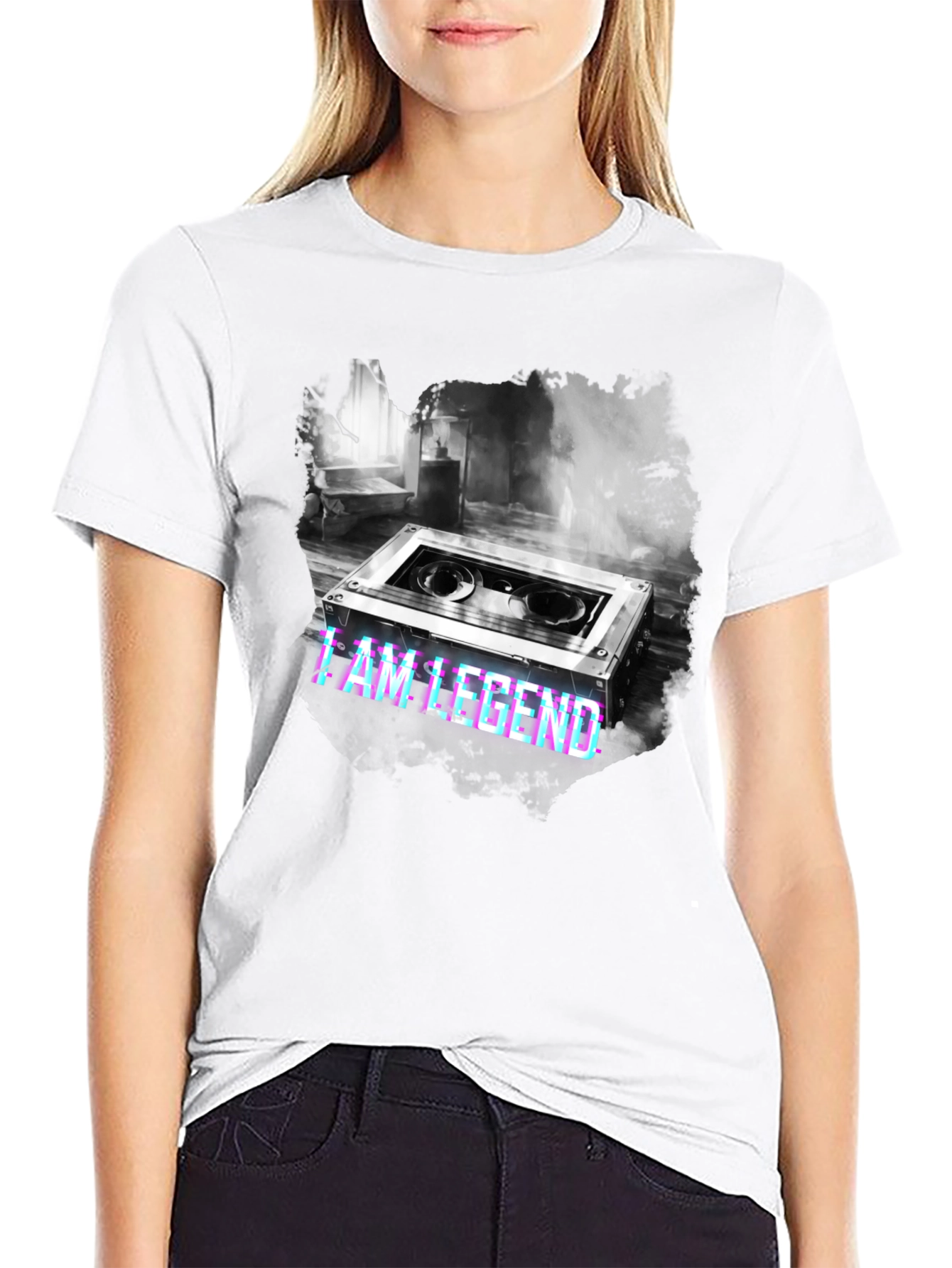I Am Legend Graphic Tee - Black