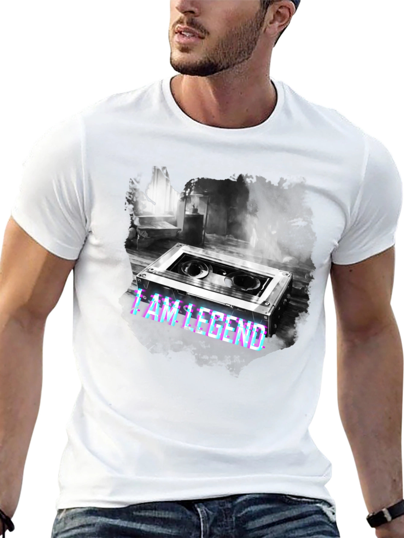 I Am Legend Graphic Tee - Black