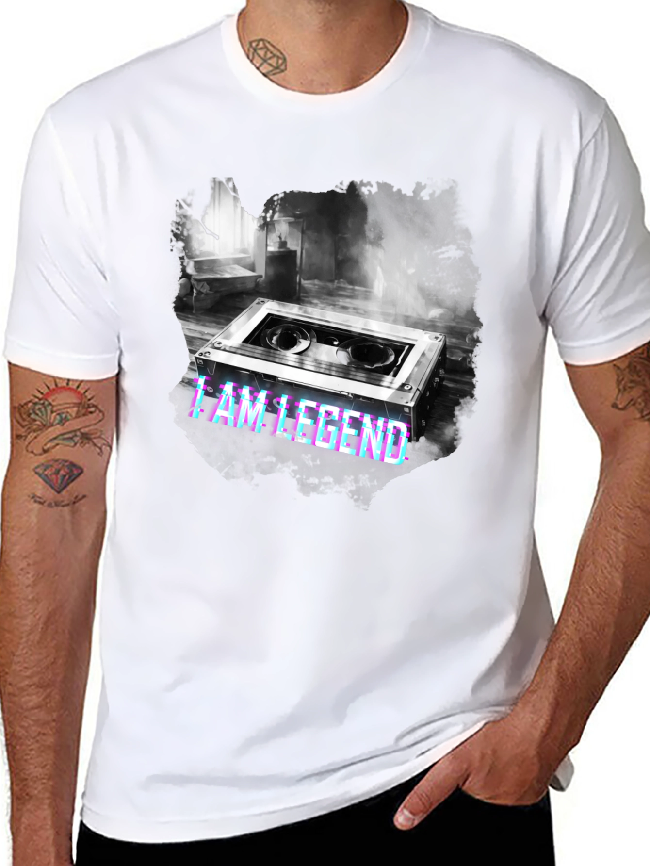 I Am Legend Graphic Tee - Black