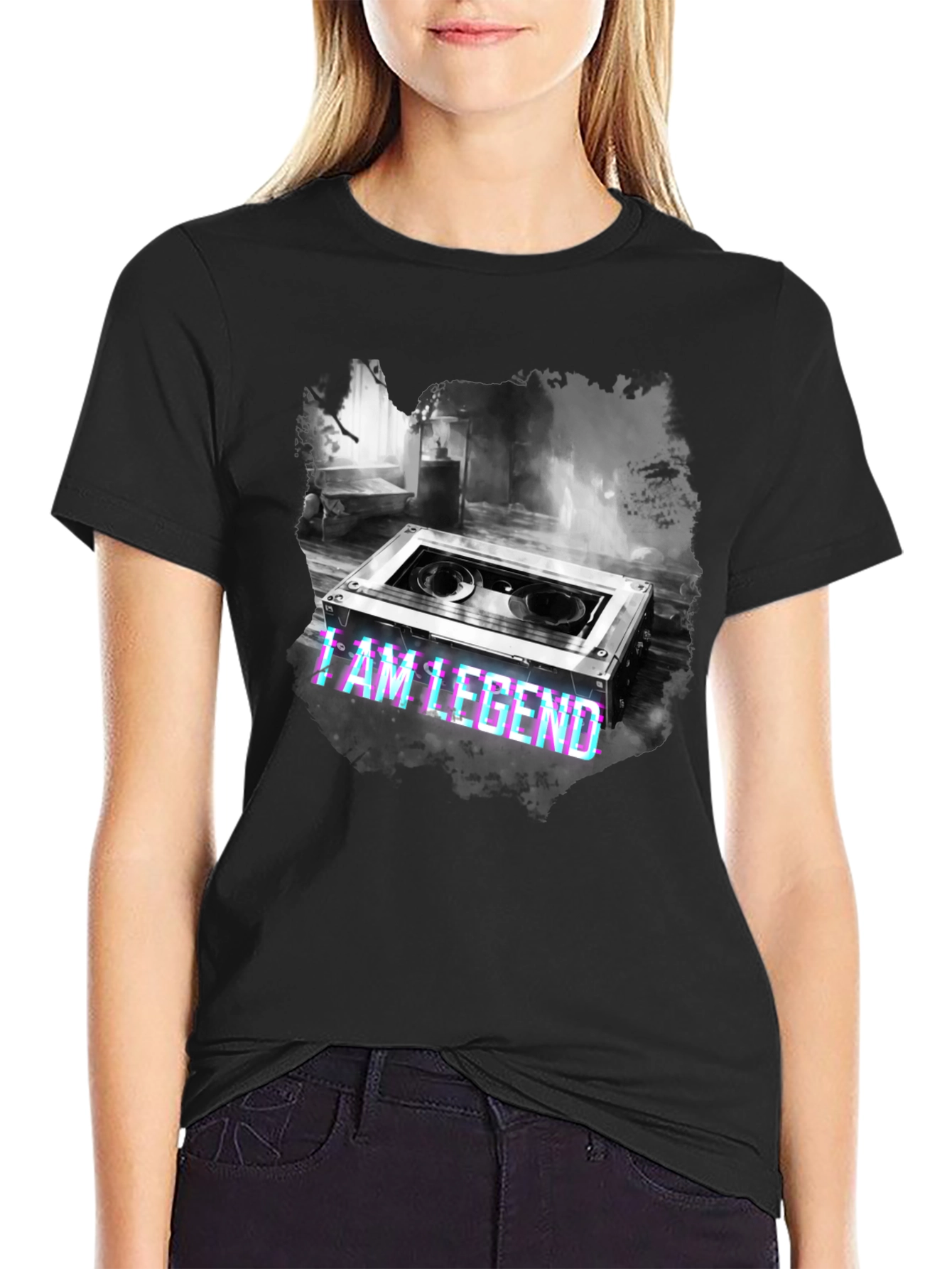 I Am Legend Graphic Tee - Black