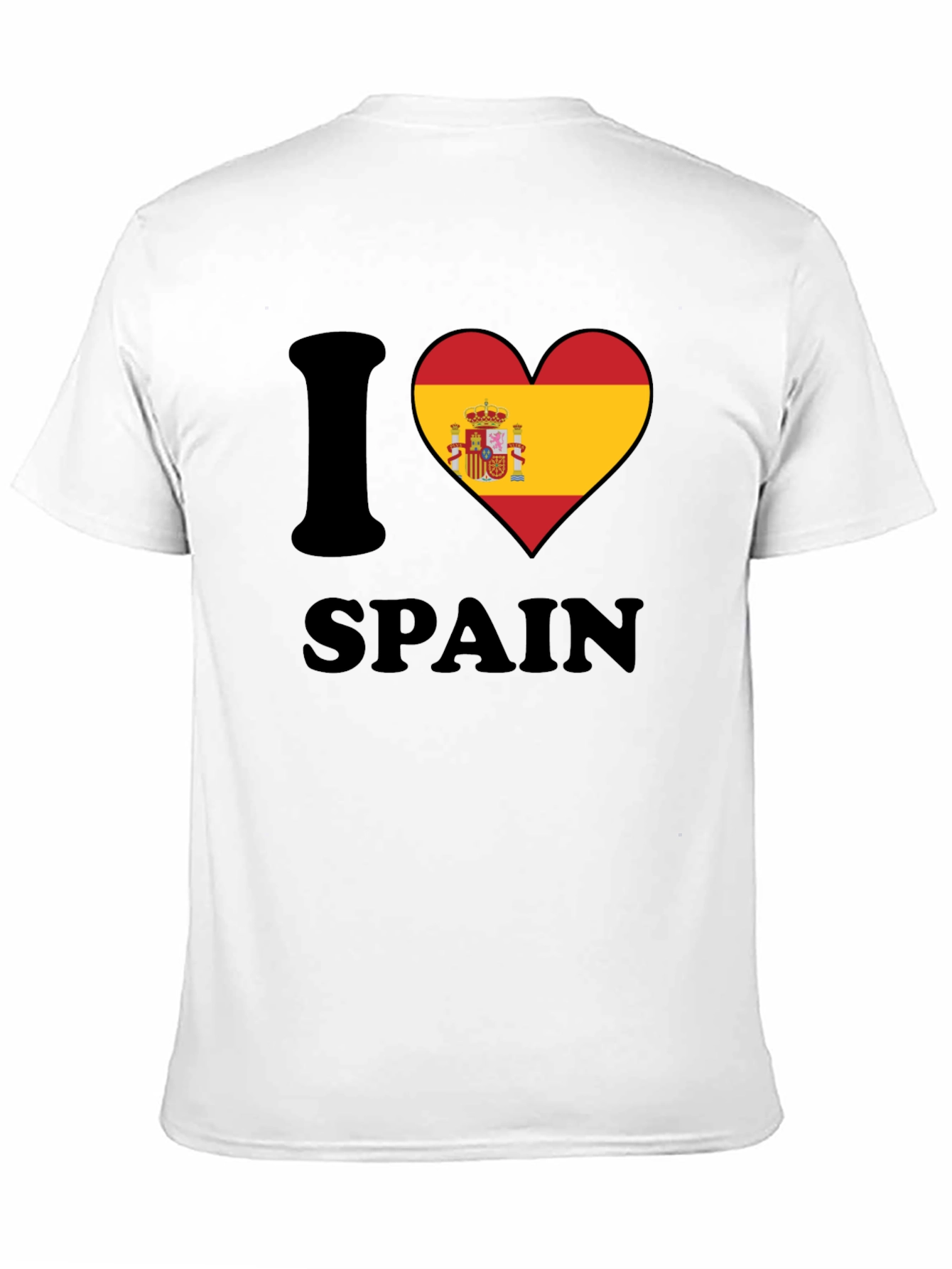 I Heart Spain T-Shirt Novelty Design