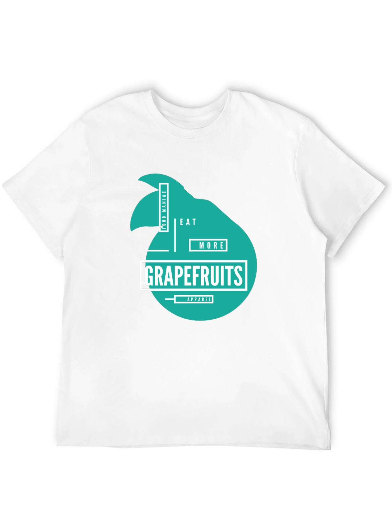 Eat More Grapefruits Black T-Shirt