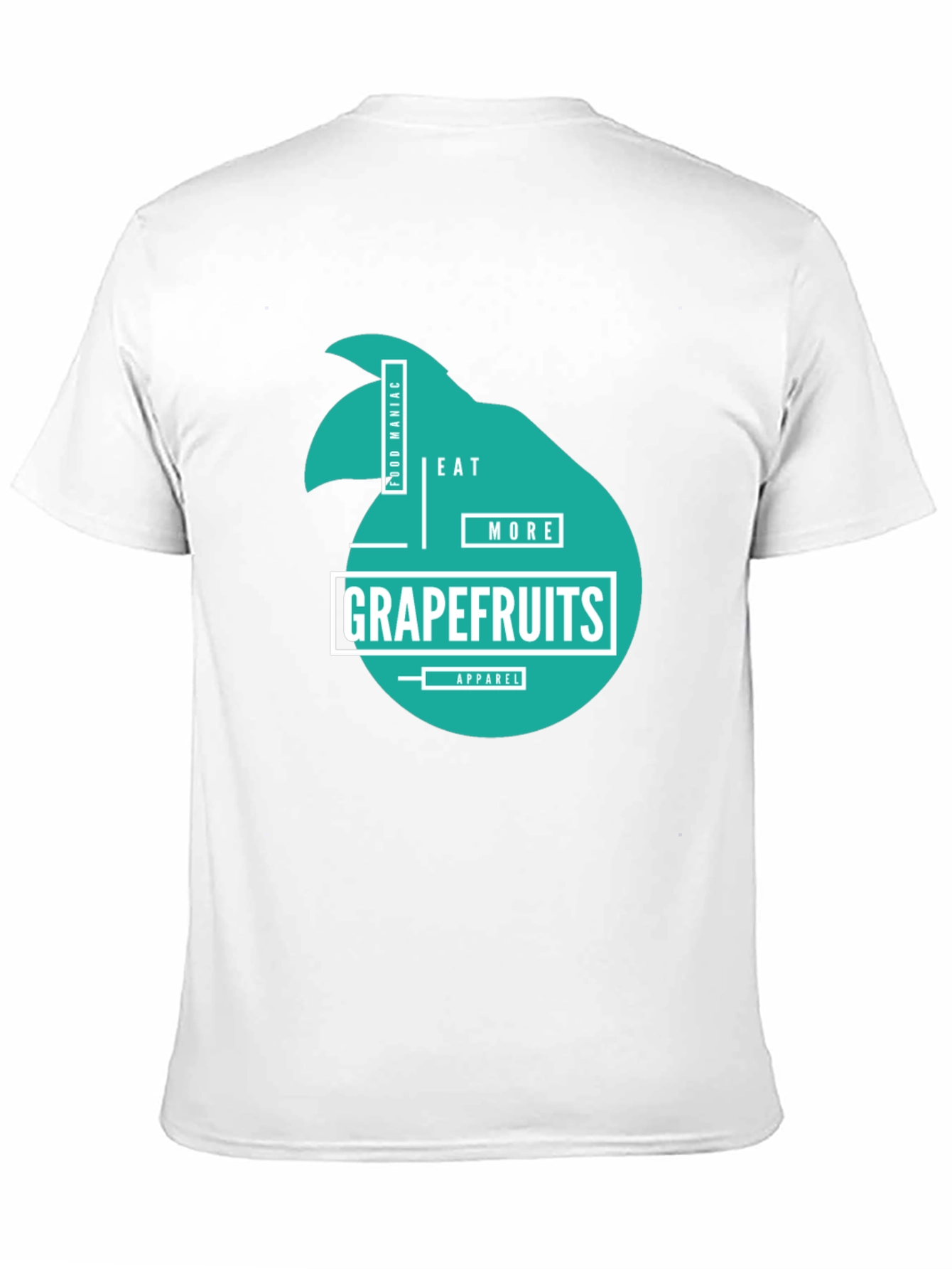 Eat More Grapefruits Black T-Shirt