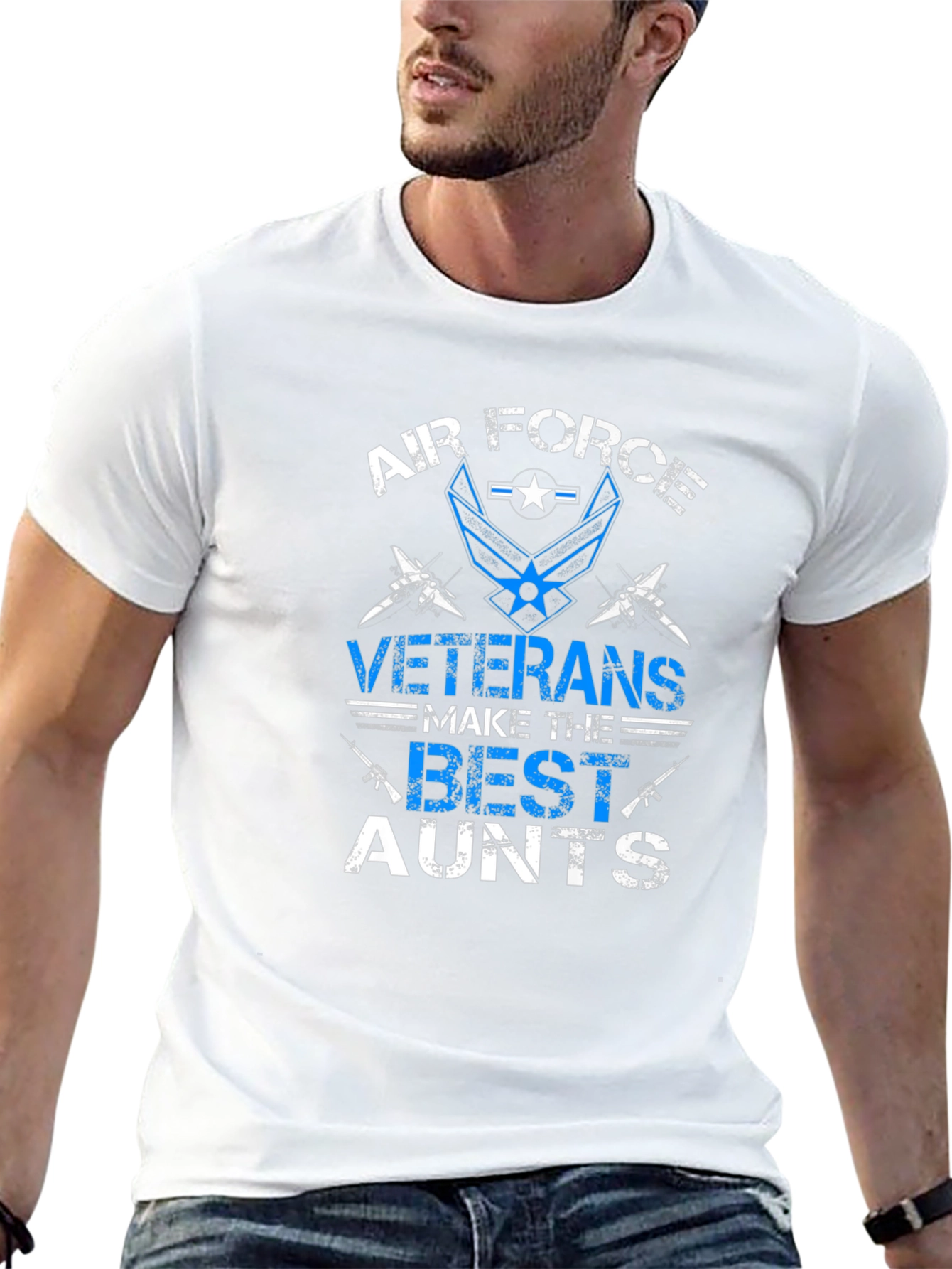 Air Force Veteran Aunt T-Shirt - Best Aunts