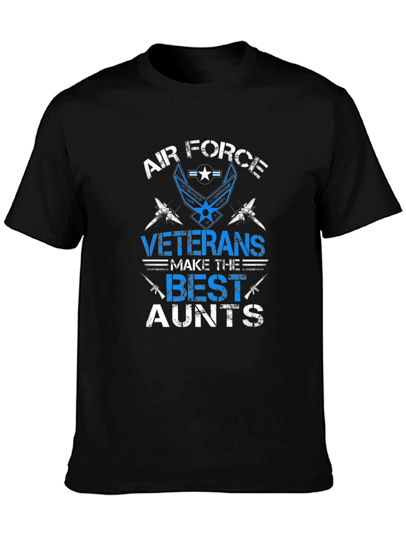 Air Force Veteran Aunt T-Shirt - Best Aunts