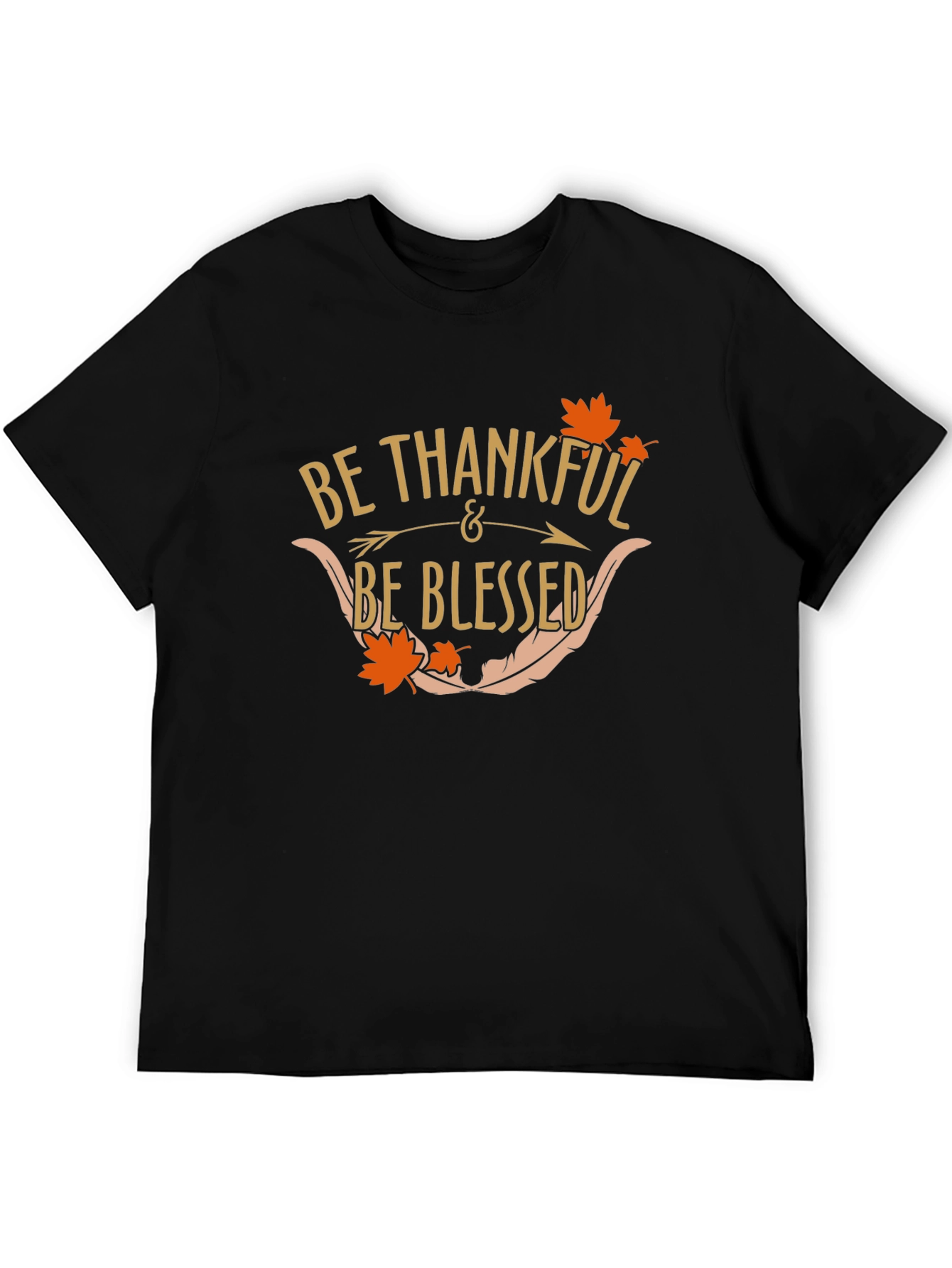 Be Thankful & Blessed Graphic Tee