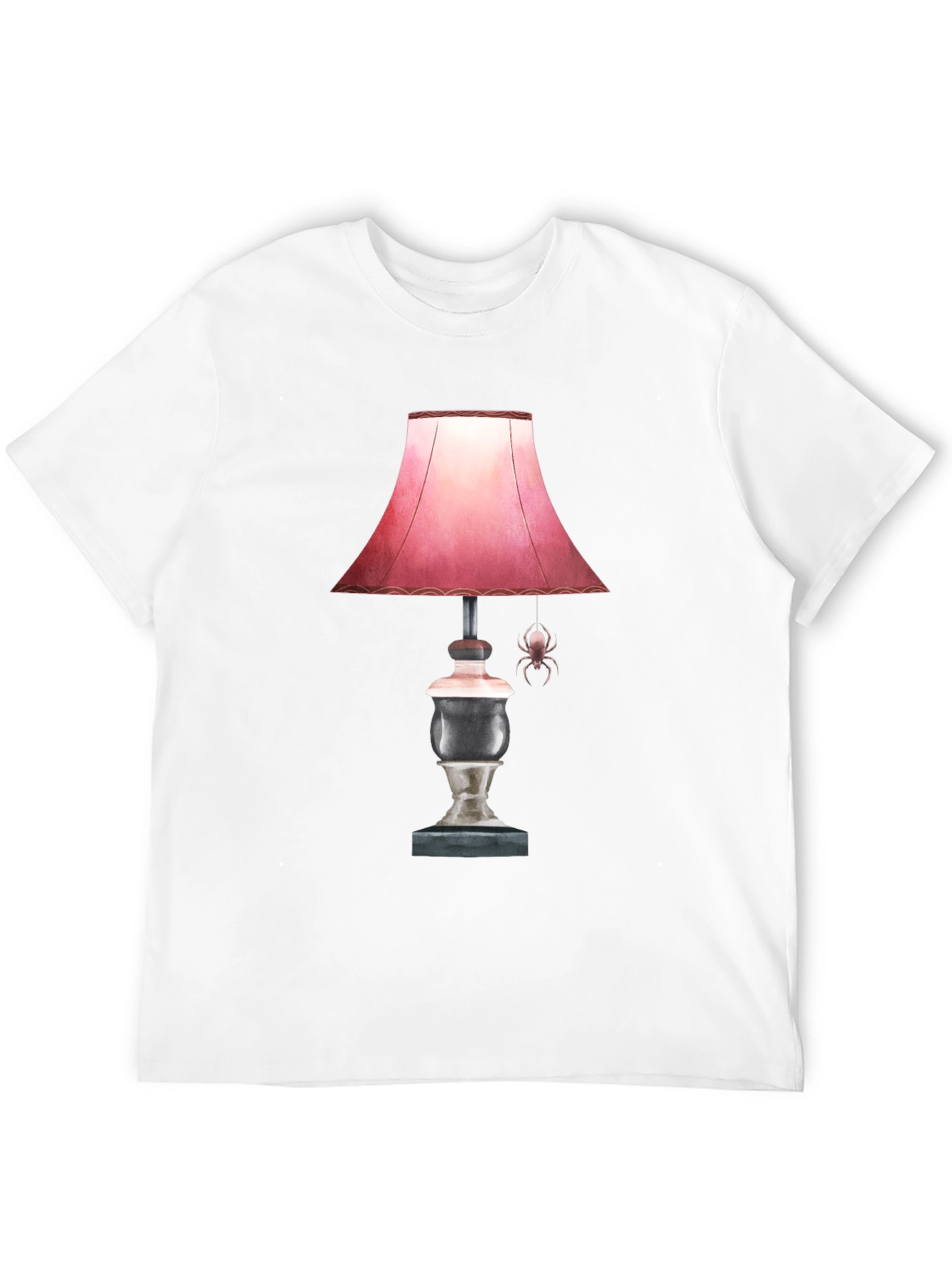 Black T-Shirt with Leg Lamp Graphic Novelty