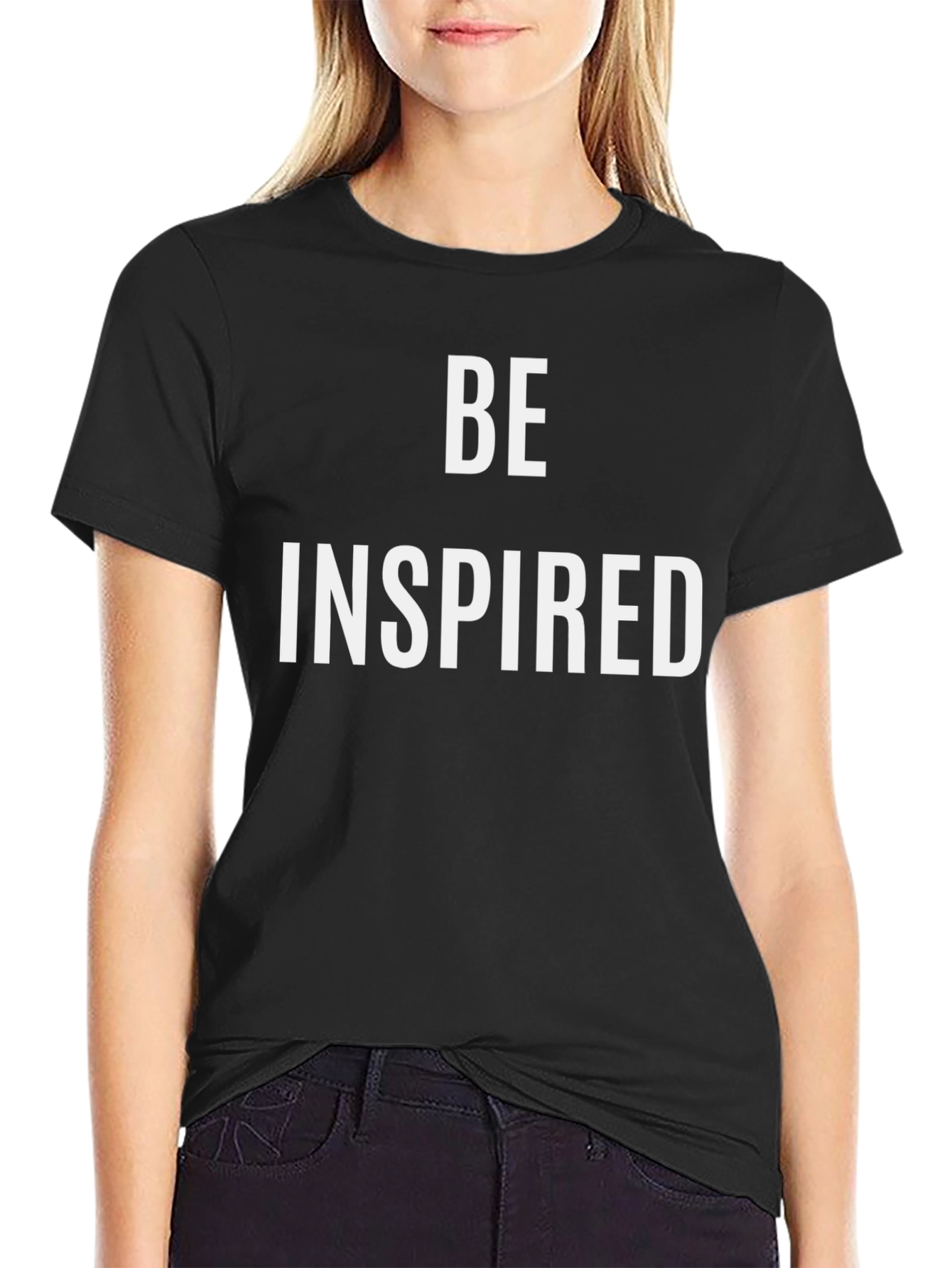 Be Inspired Black T-Shirt