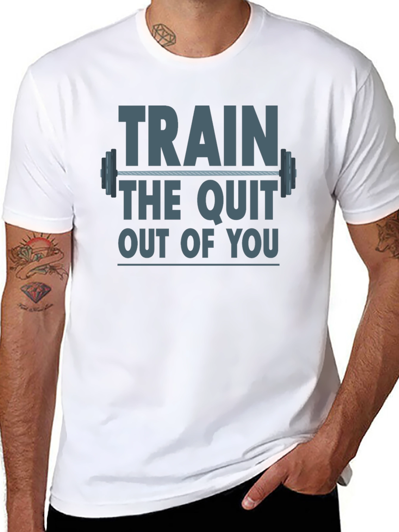 Train The Quit Out Of You Graphic T-Shirt