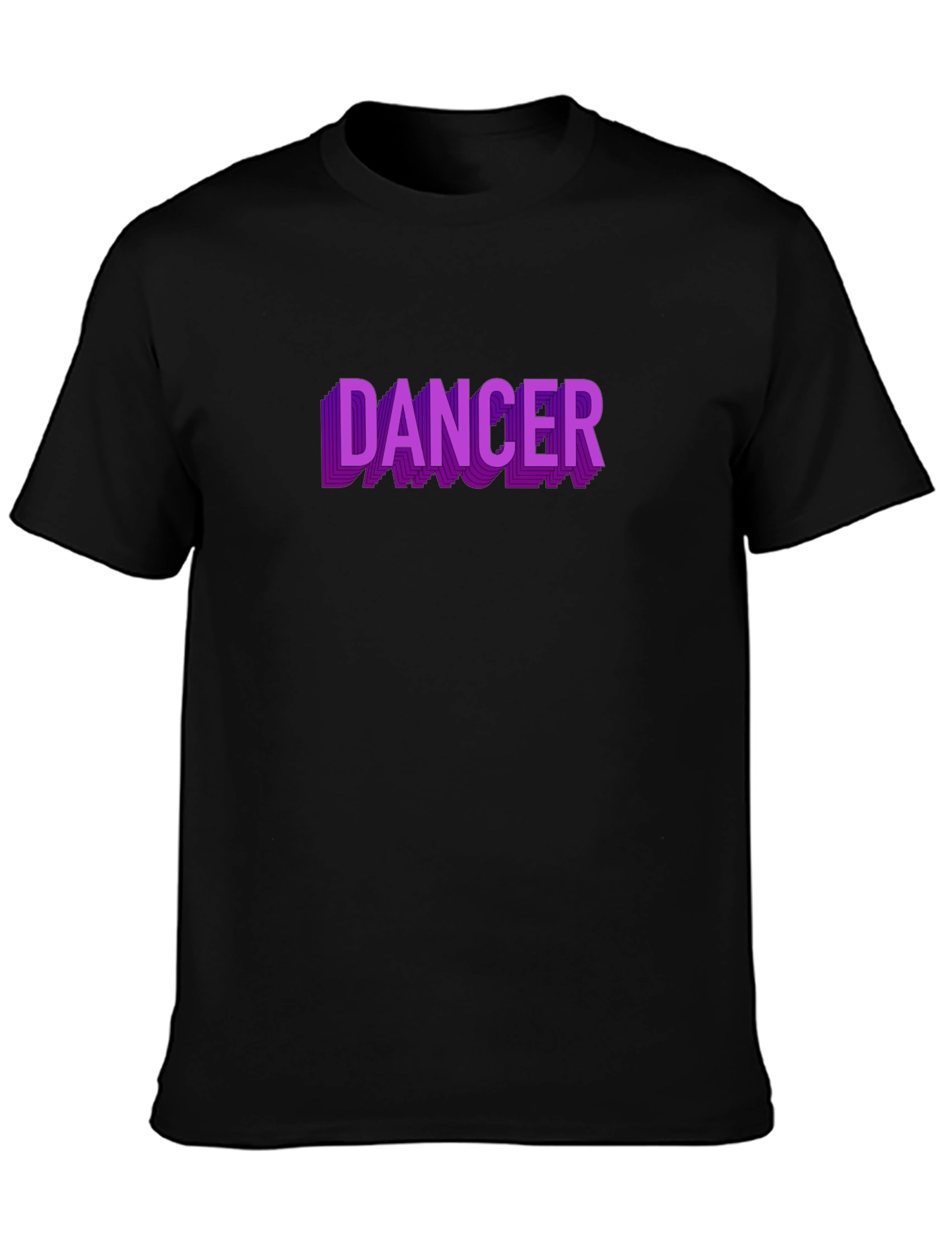Dancer T-Shirt - Modern Purple Design