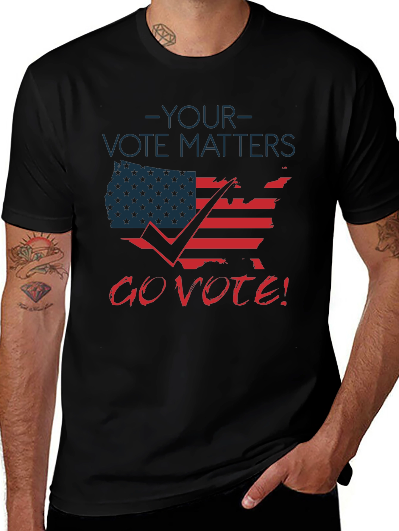 Your Vote Matters USA Graphic Tee
