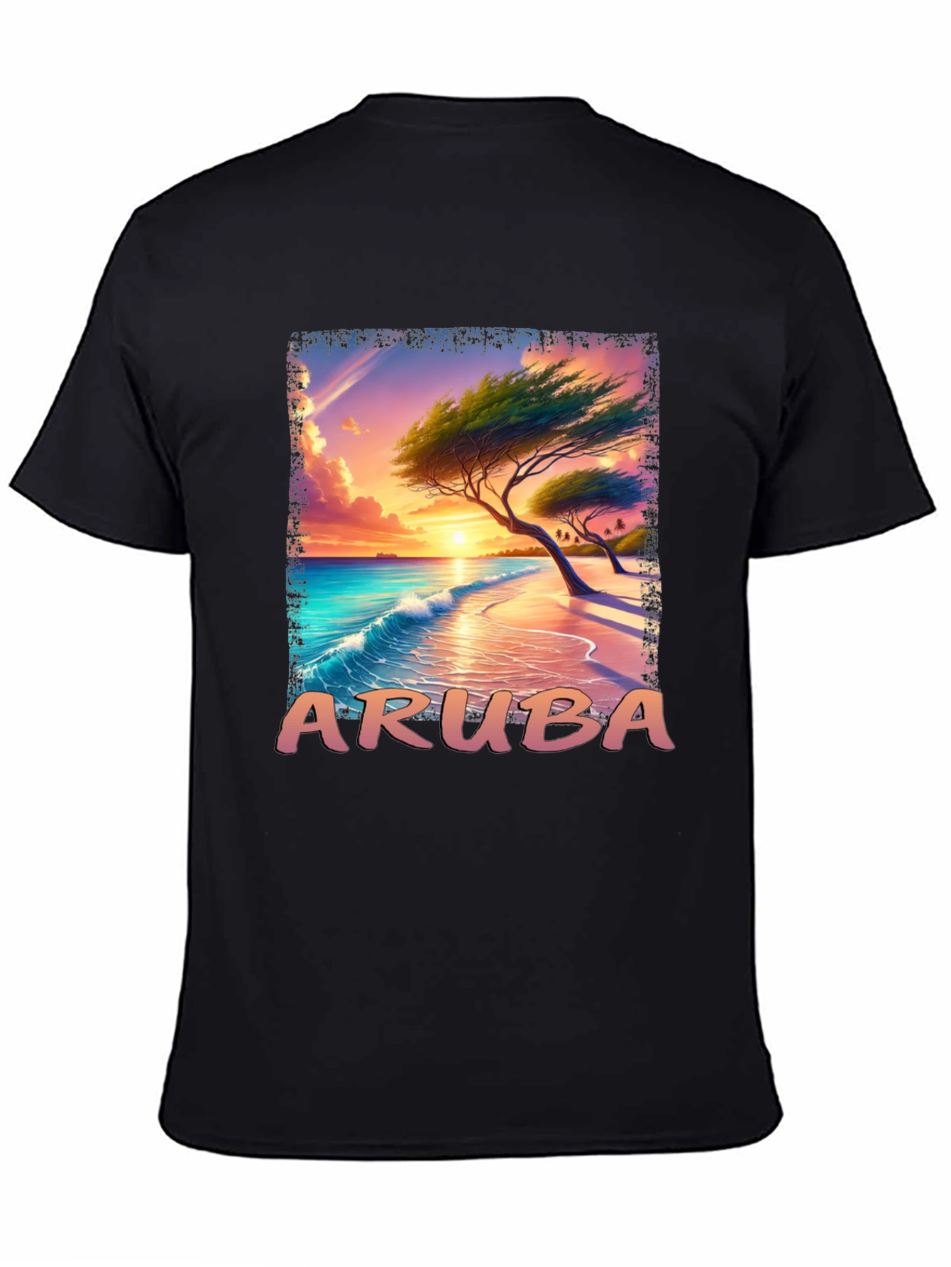 Aruba Sunset Graphic T-Shirt