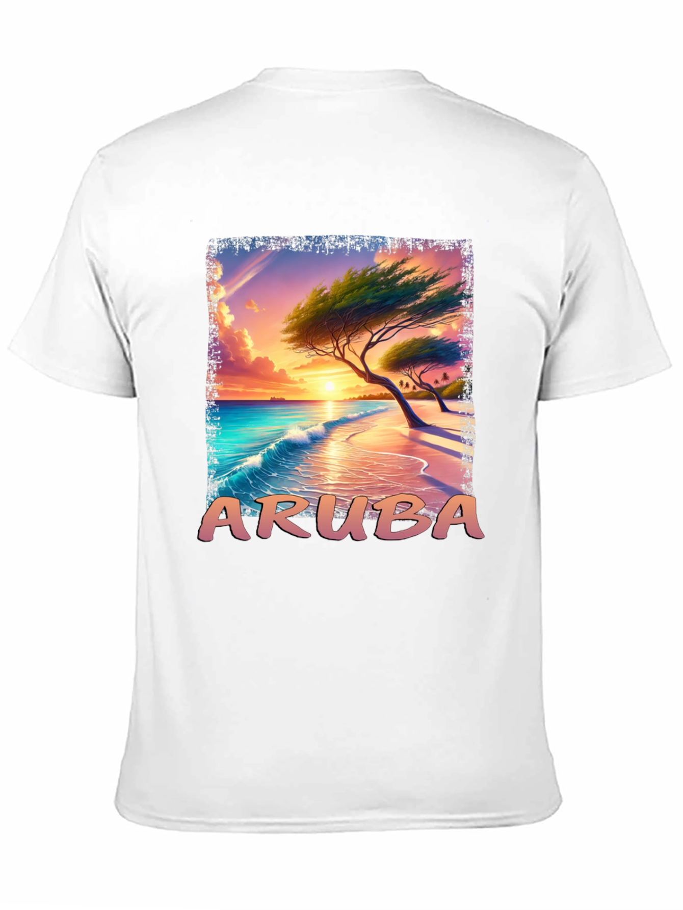 Aruba Sunset Graphic T-Shirt