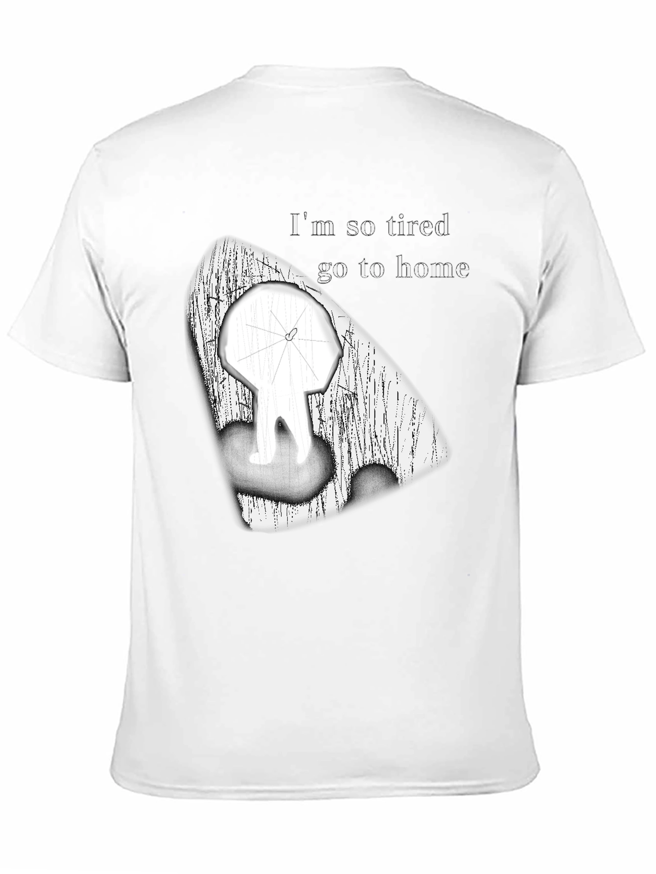 Tired Man Graphic T-Shirt