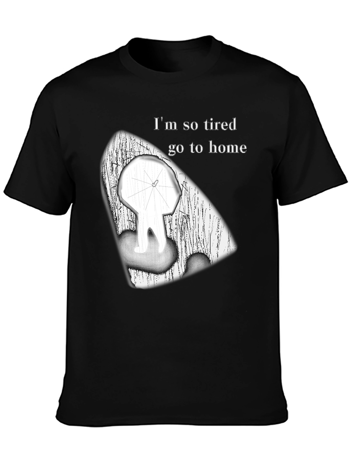 Tired Man Graphic T-Shirt