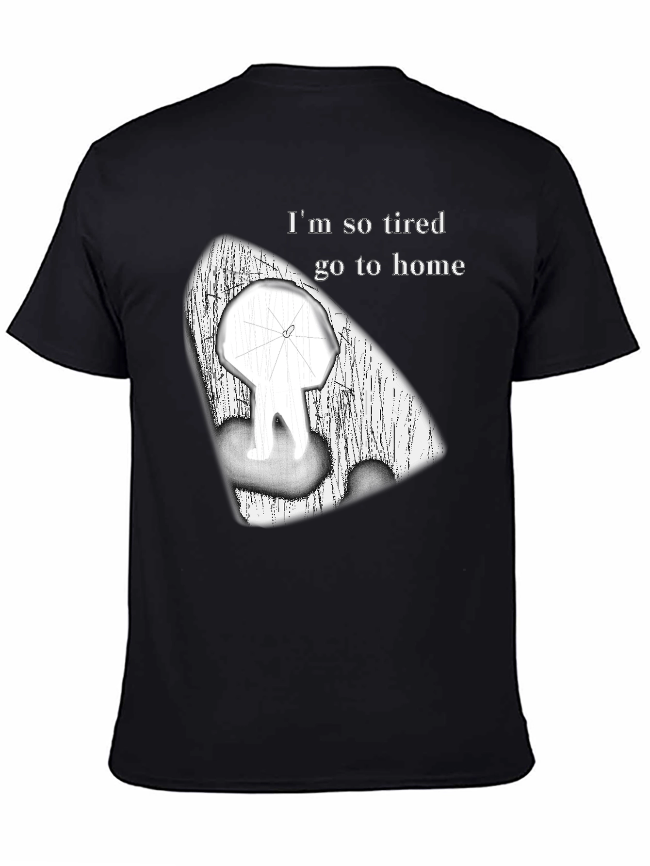 Tired Man Graphic T-Shirt