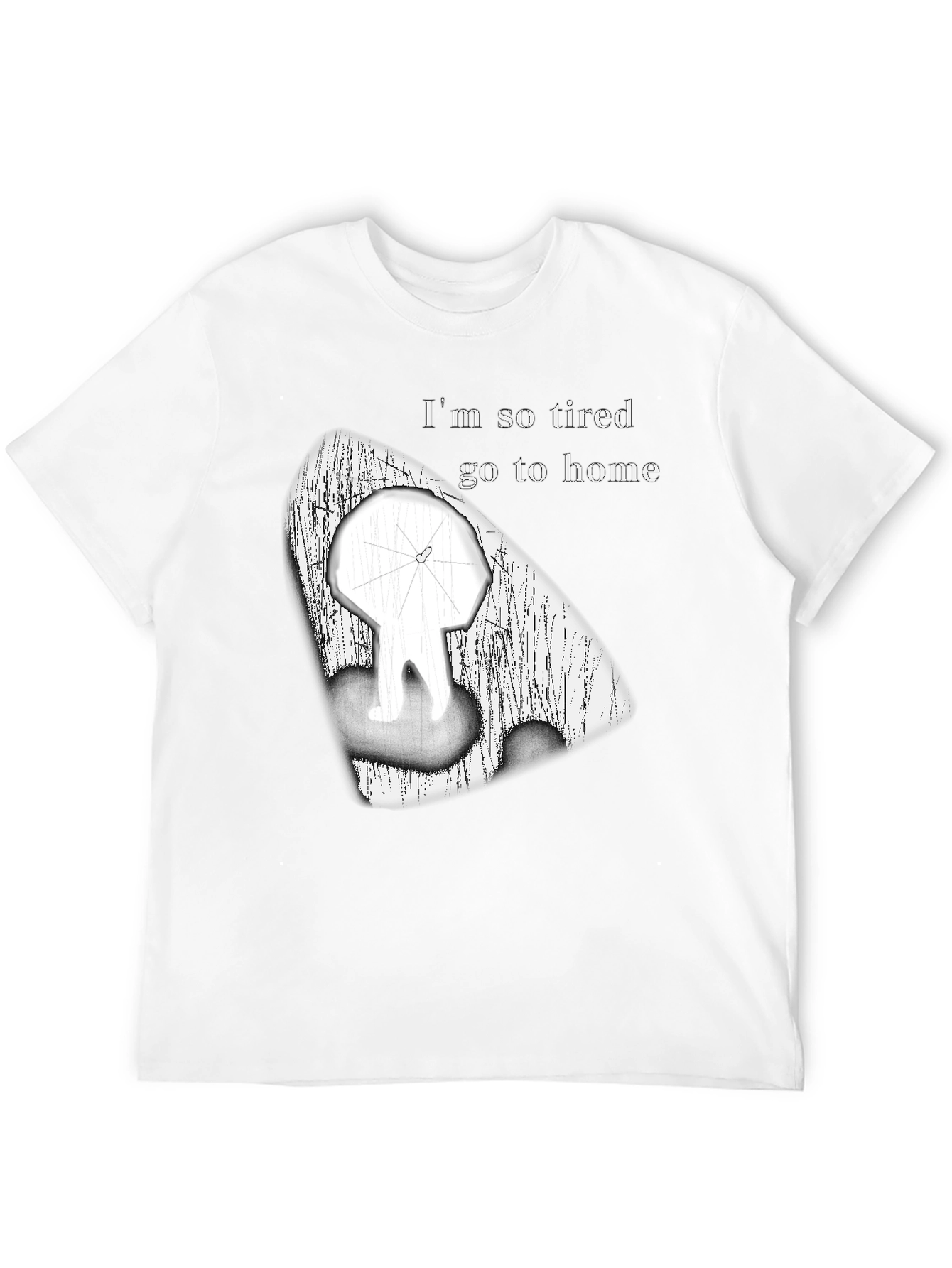 Tired Man Graphic T-Shirt