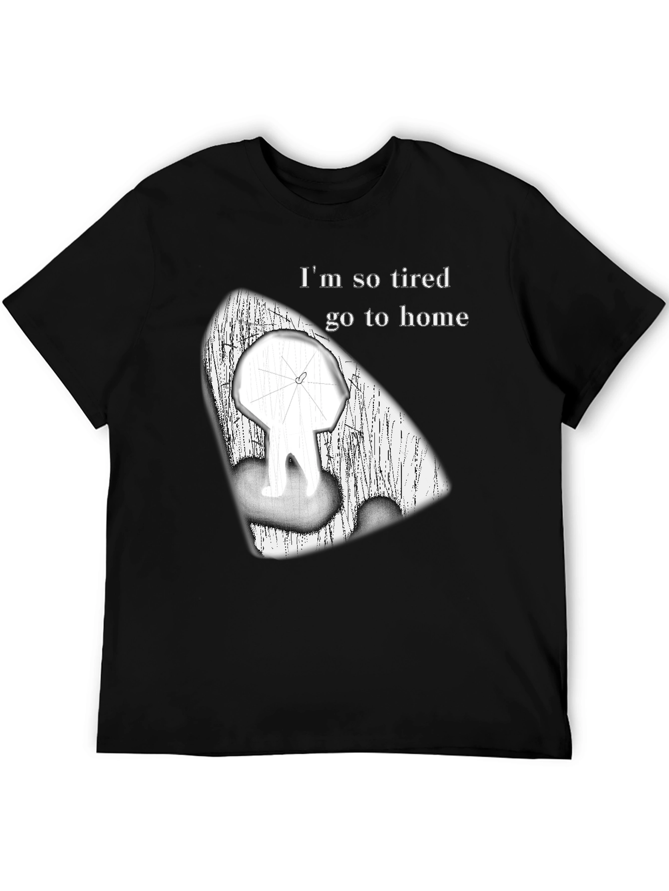 Tired Man Graphic T-Shirt