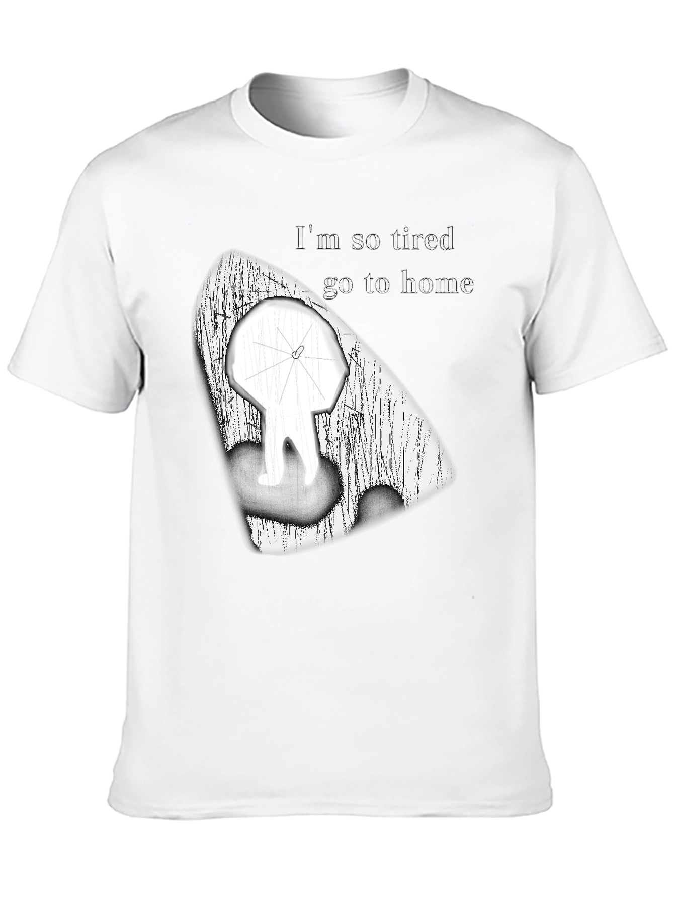 Tired Man Graphic T-Shirt