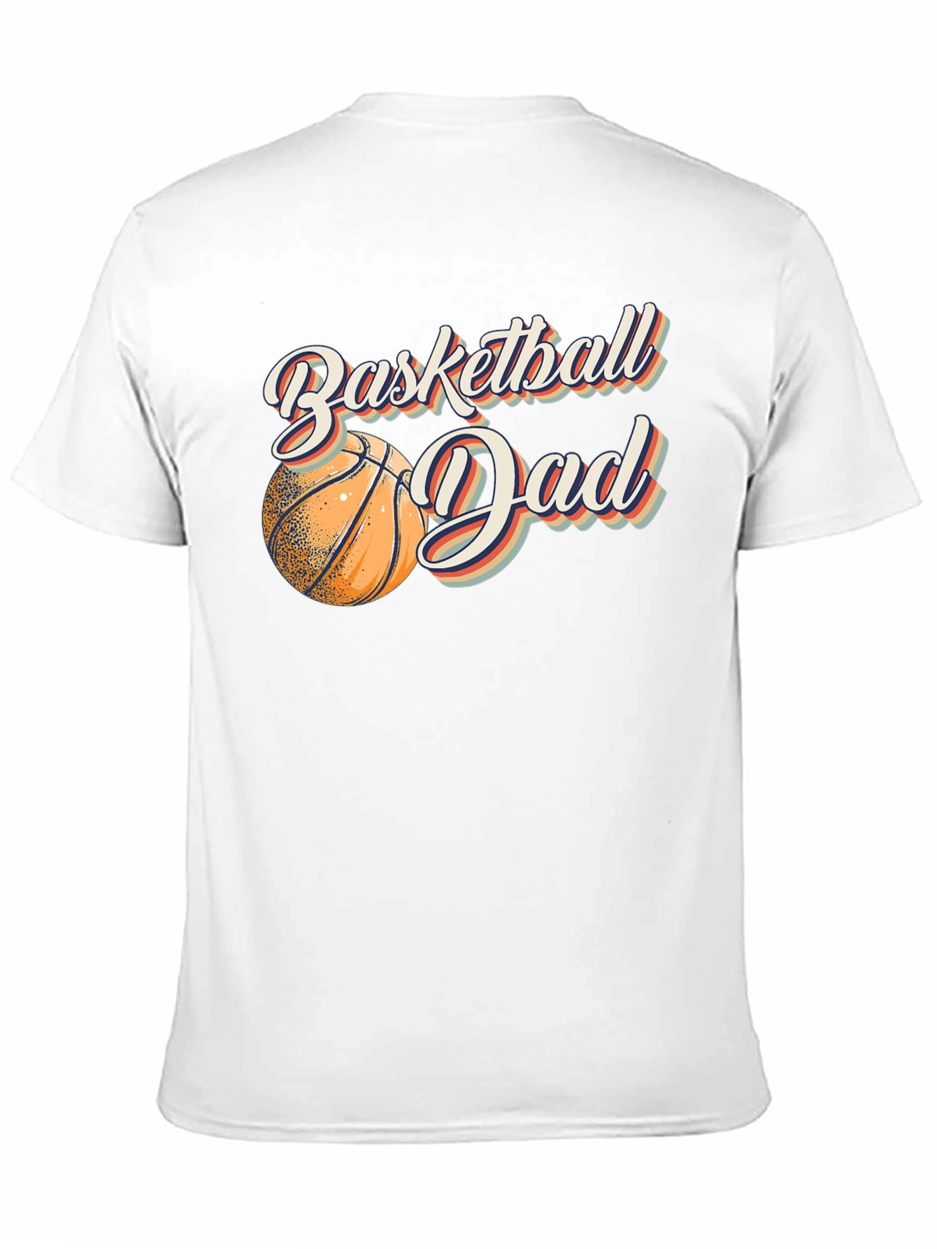 Basketball Dad Graphic Tee - Black
