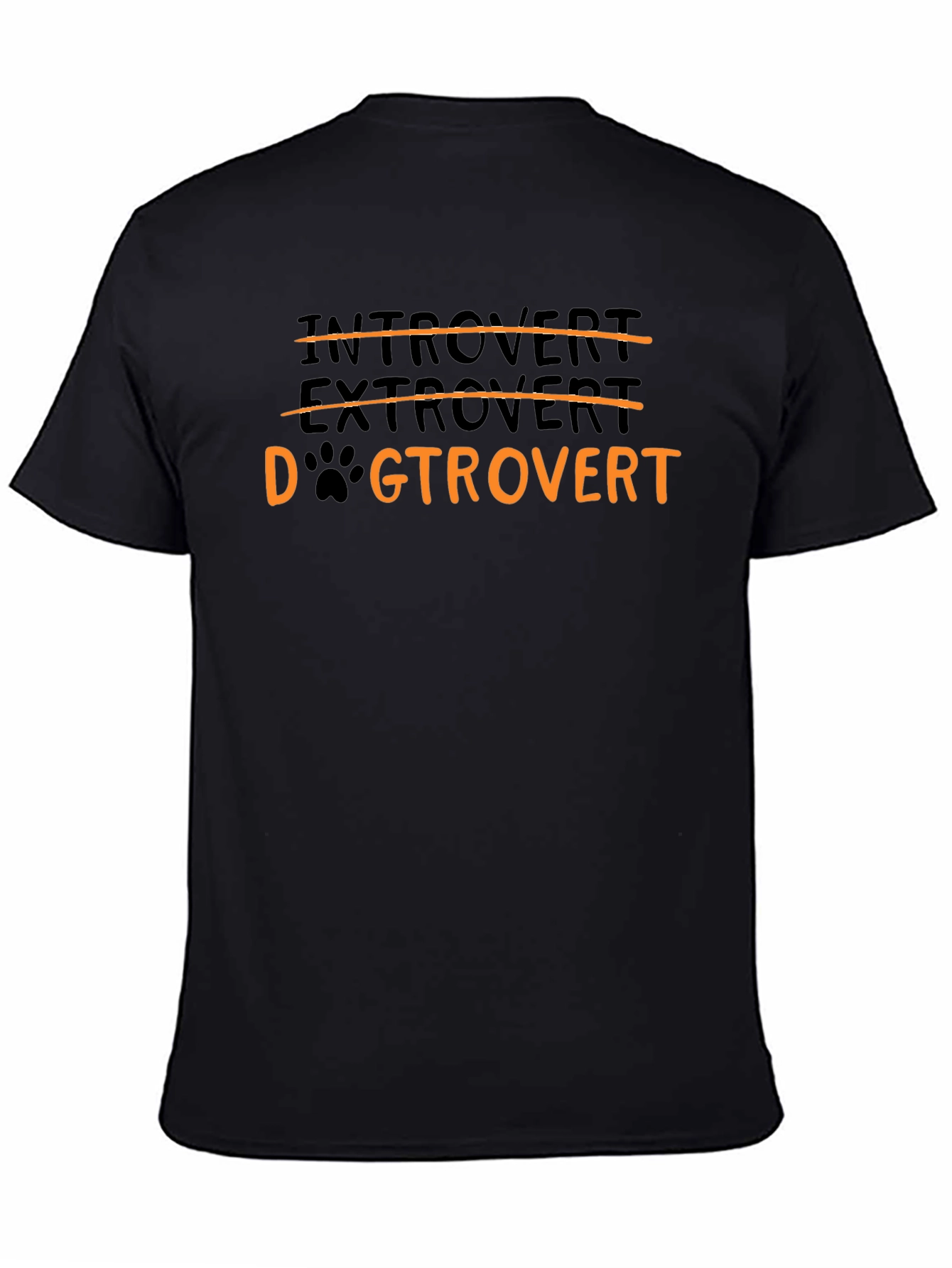 Dogtrovert T-Shirt - Introvert Extrovert Funny Pet Lover Tee