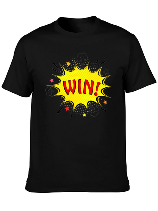 Comic Style WIN! Graphic Tee