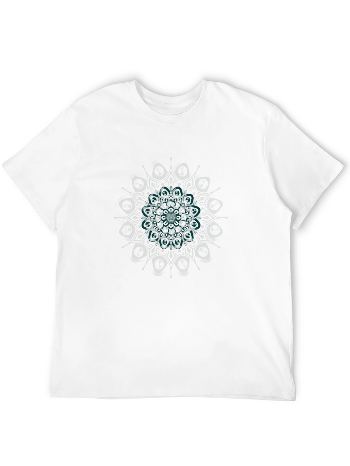 Black Mandala Graphic T-Shirt
