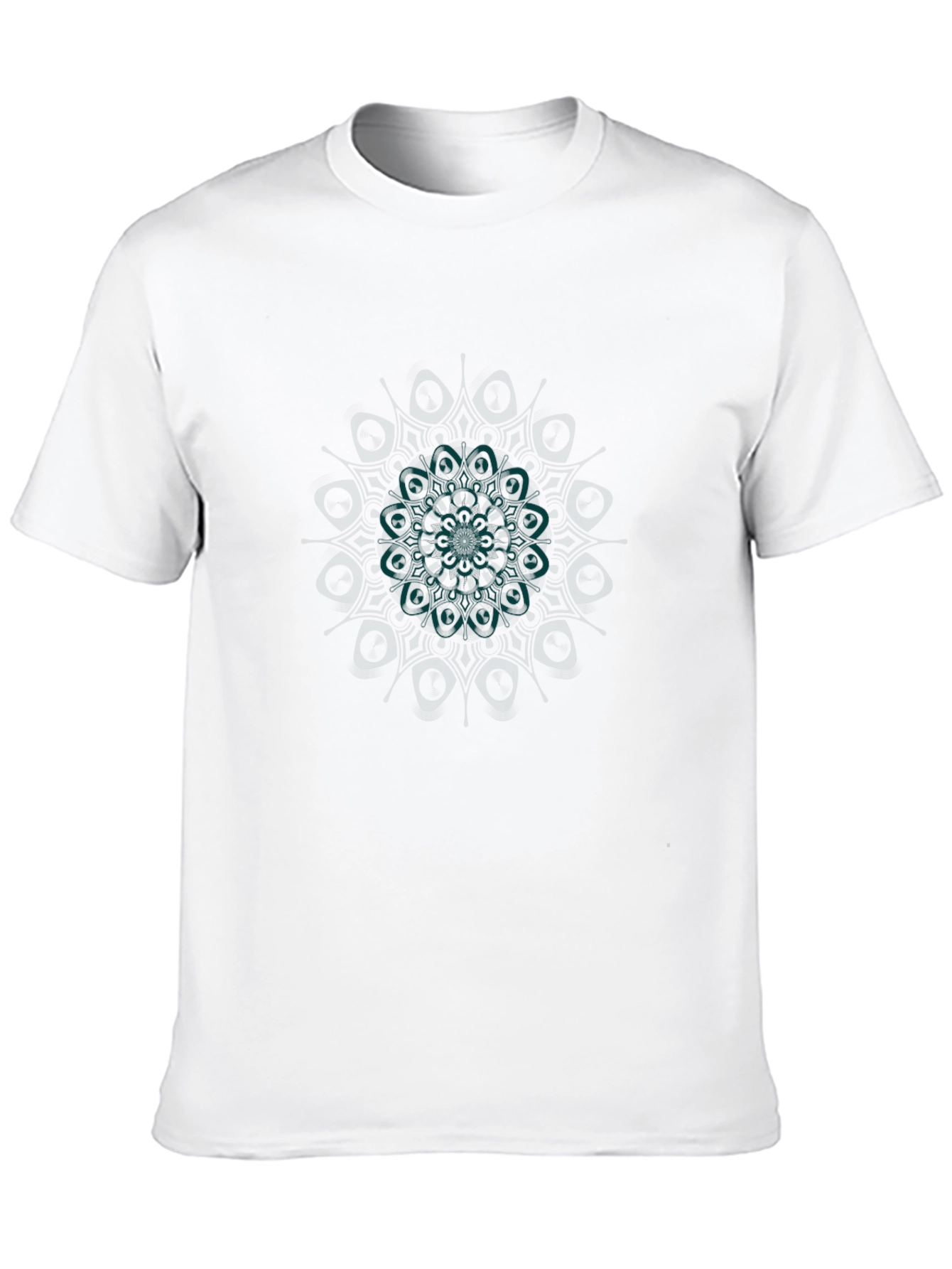 Black Mandala Graphic T-Shirt