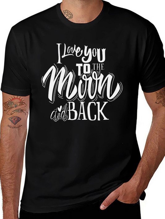 I Love You to the Moon and Back Graphic Tee