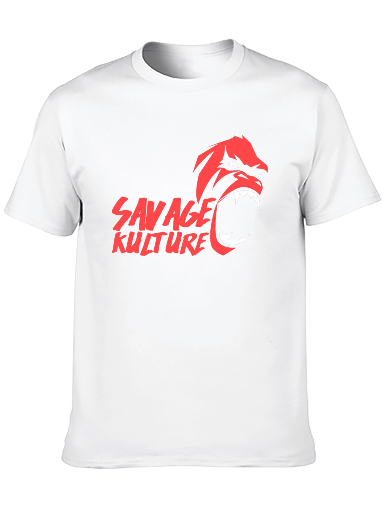 Savage Kulture Gorilla Graphic Black T-Shirt