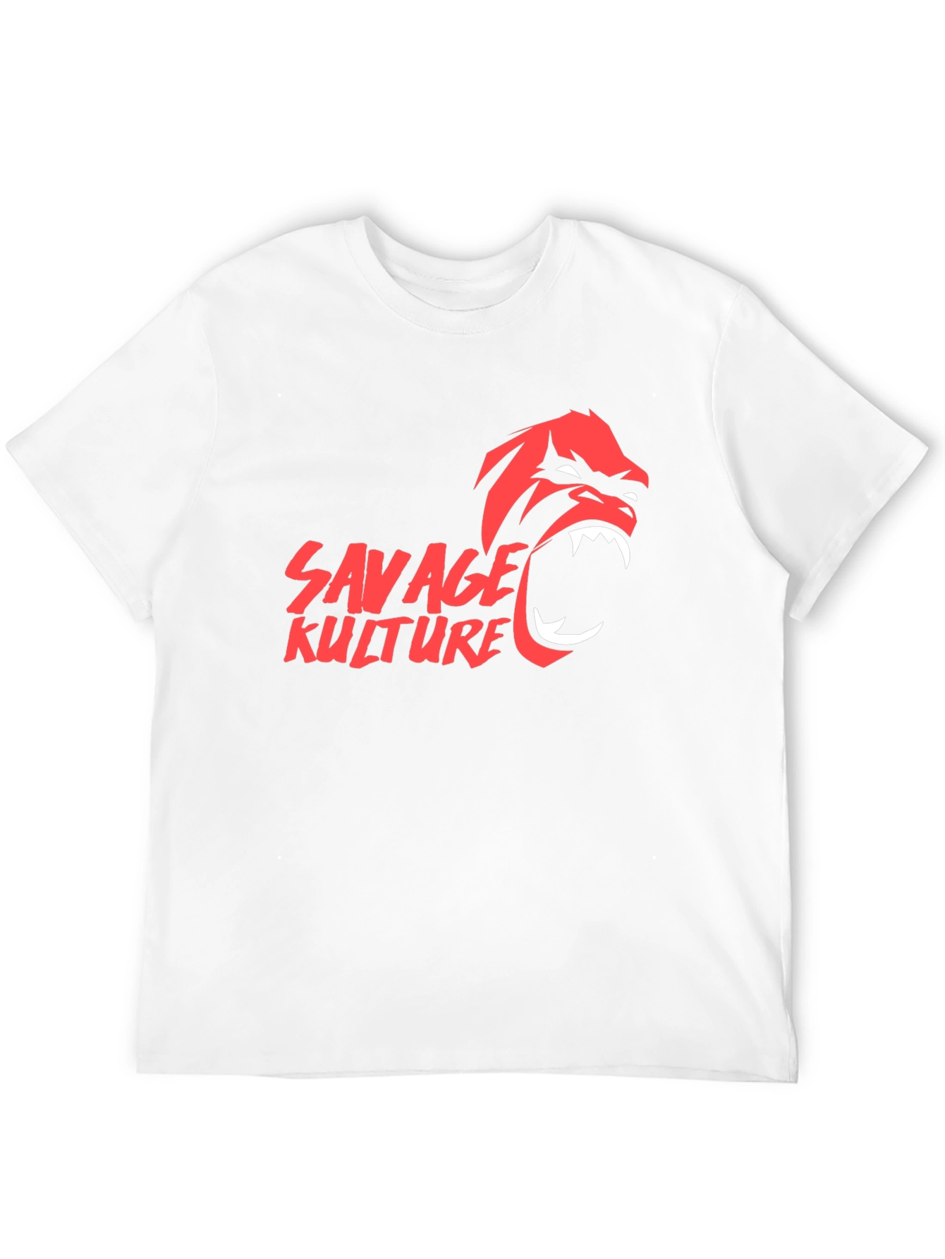 Savage Kulture Gorilla Graphic Black T-Shirt