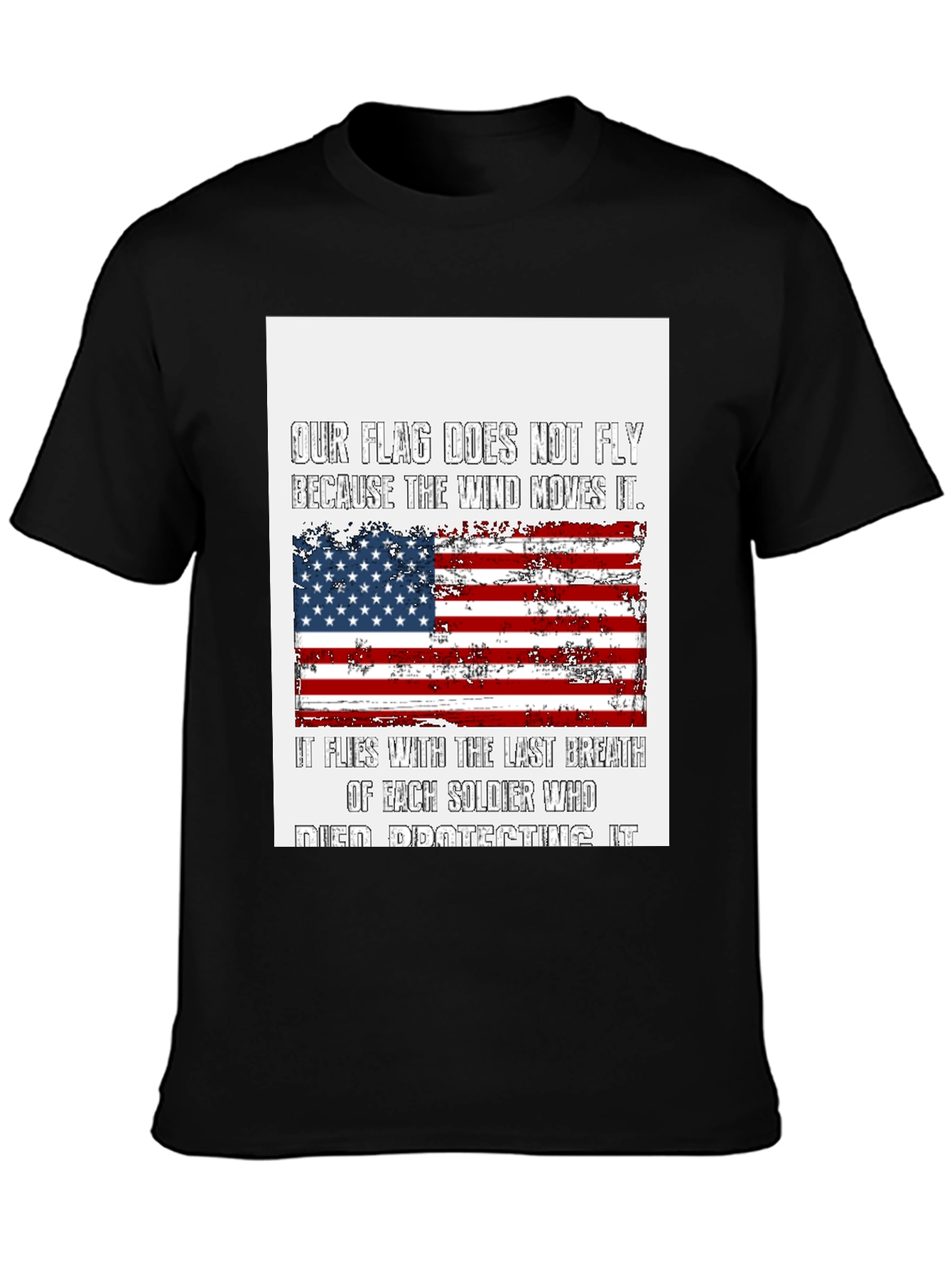 Patriotic American Flag T-Shirt