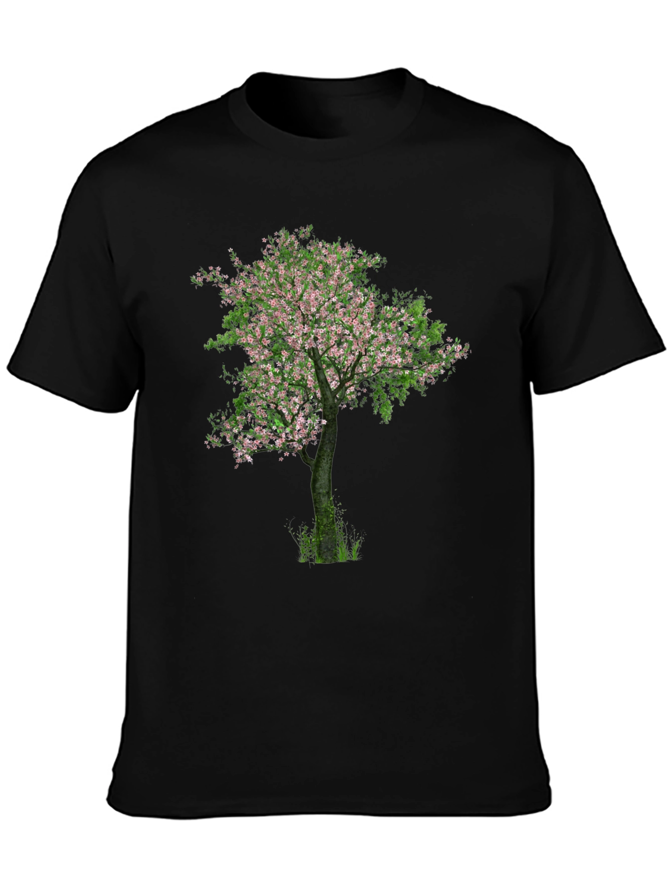 Blossom Tree Black T-Shirt