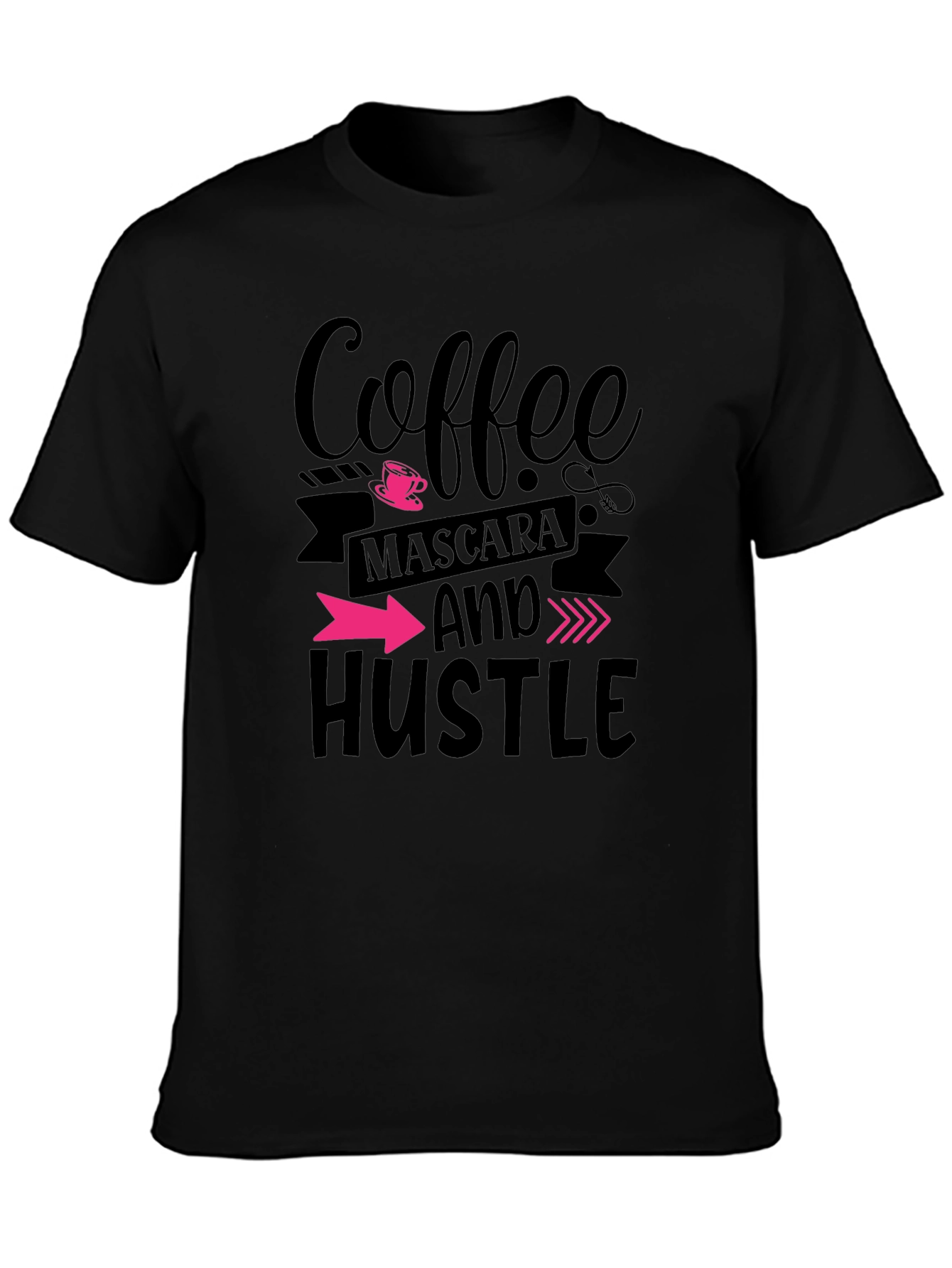 Coffee Mascara Hustle T-Shirt