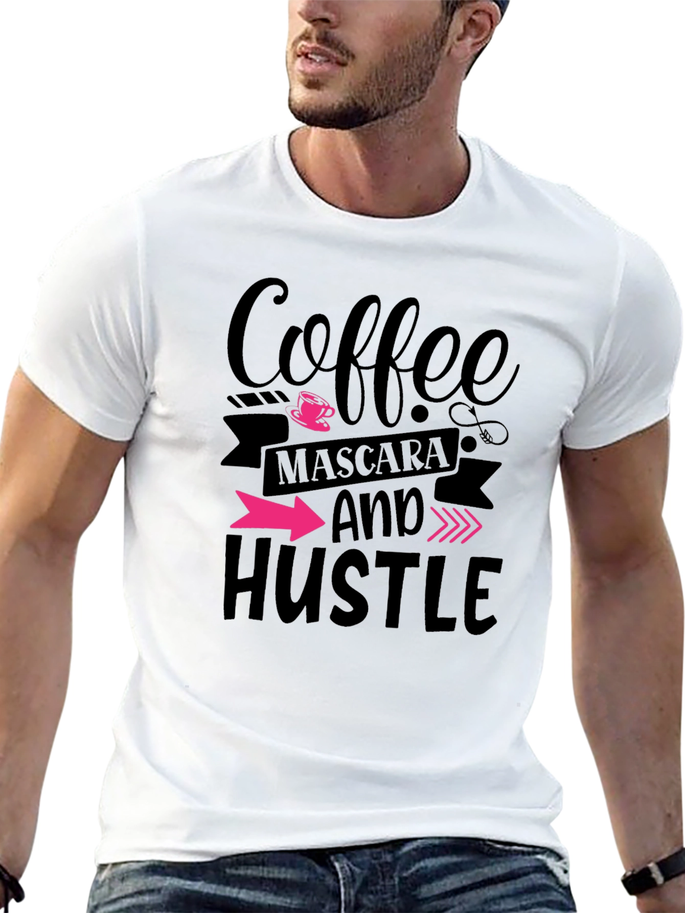 Coffee Mascara Hustle T-Shirt