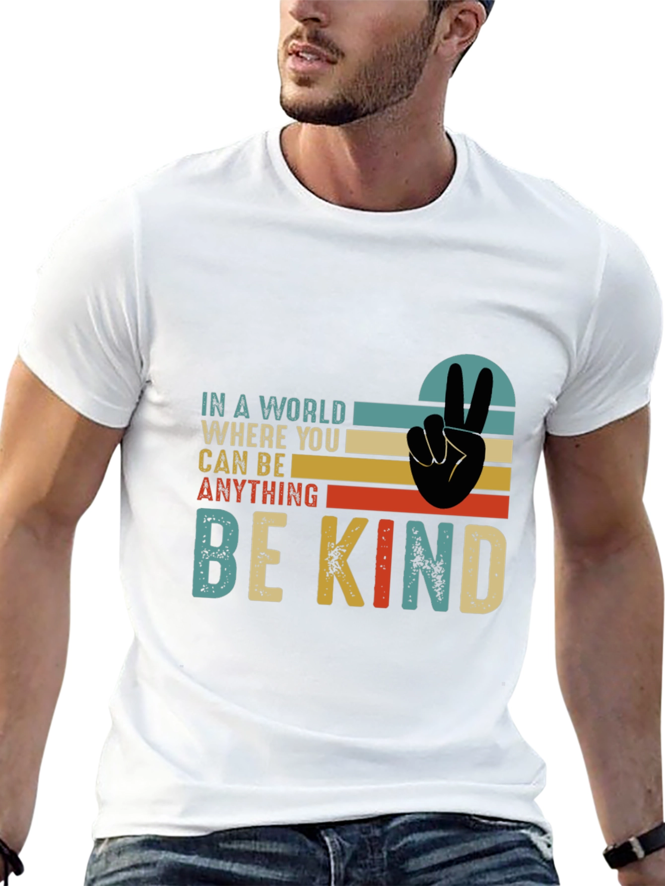 Be Kind T-Shirt - Retro Graphic Tee