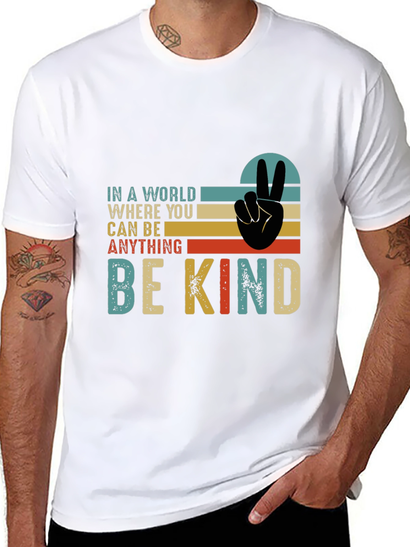 Be Kind T-Shirt - Retro Graphic Tee