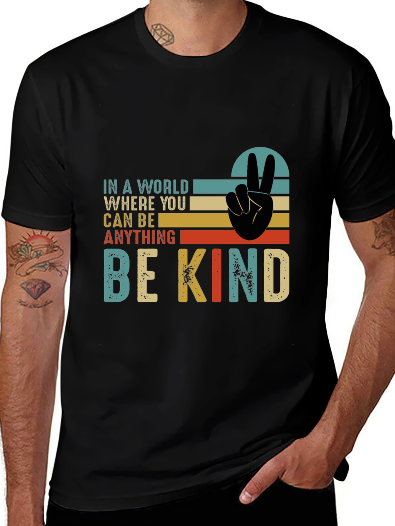 Be Kind T-Shirt - Retro Graphic Tee