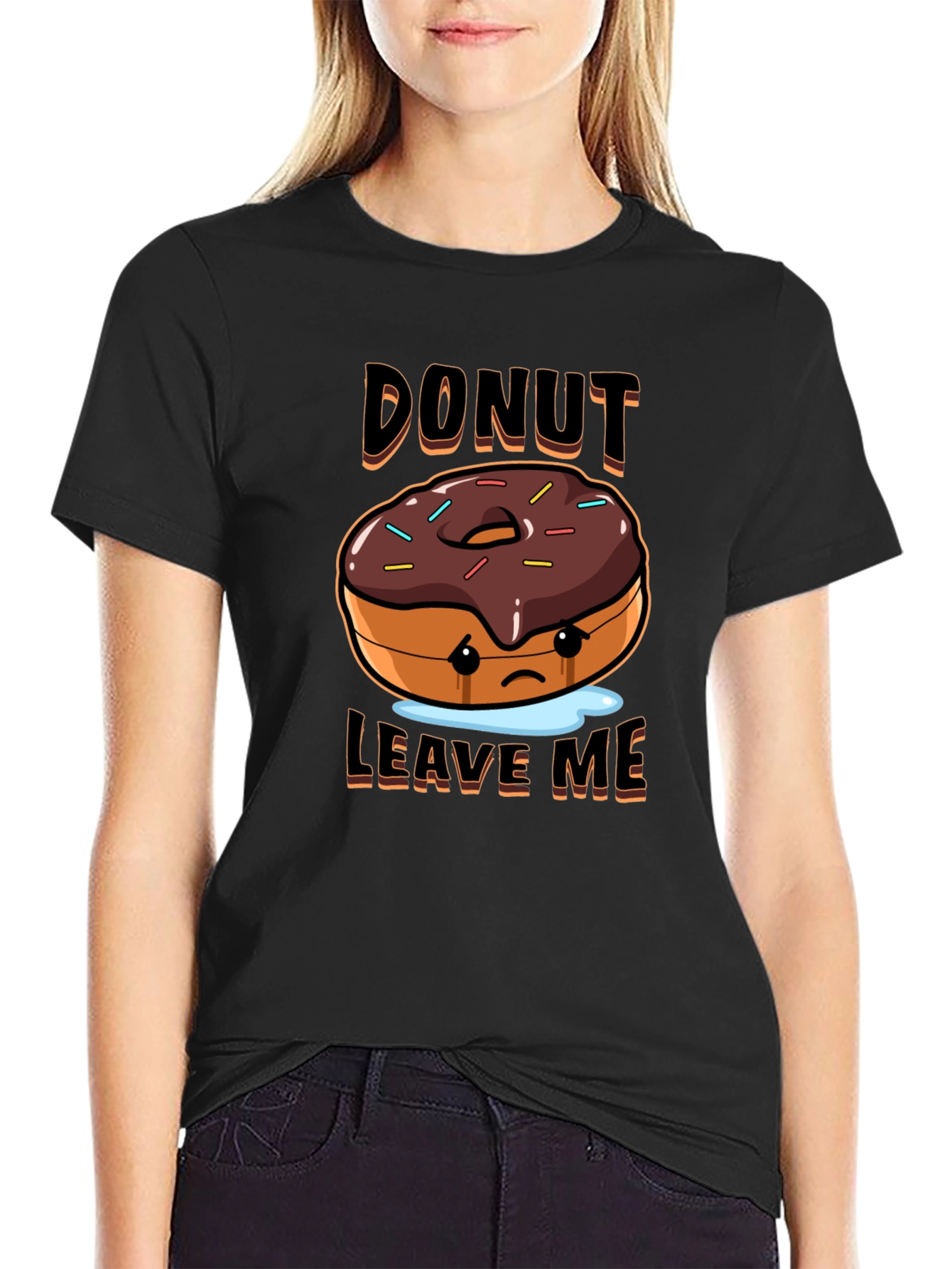 Donut Leave Me Graphic T-Shirt