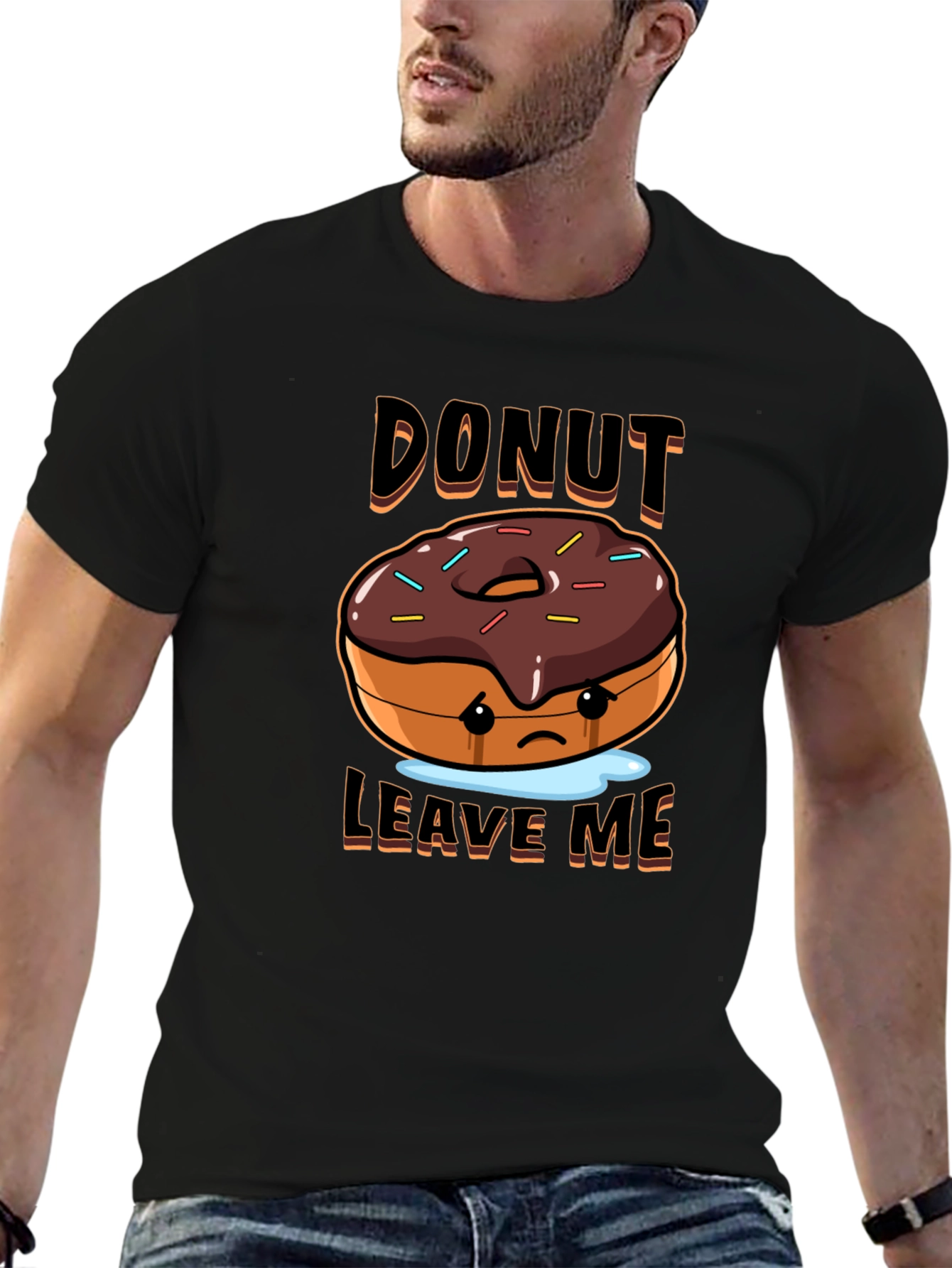 Donut Leave Me Graphic T-Shirt