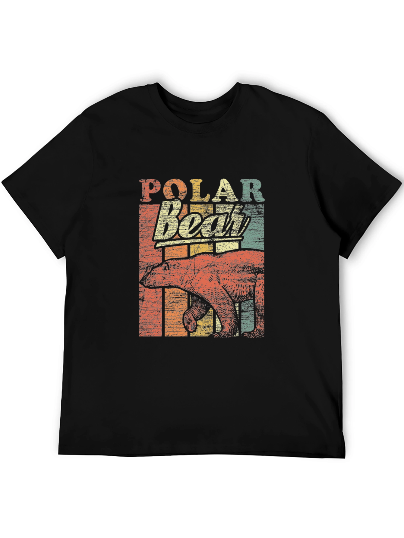 Retro Polar Bear Graphic Tee