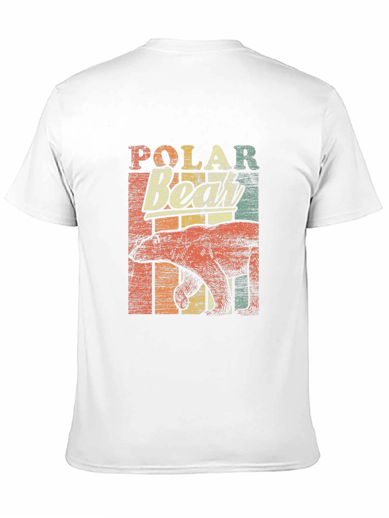 Retro Polar Bear Graphic Tee