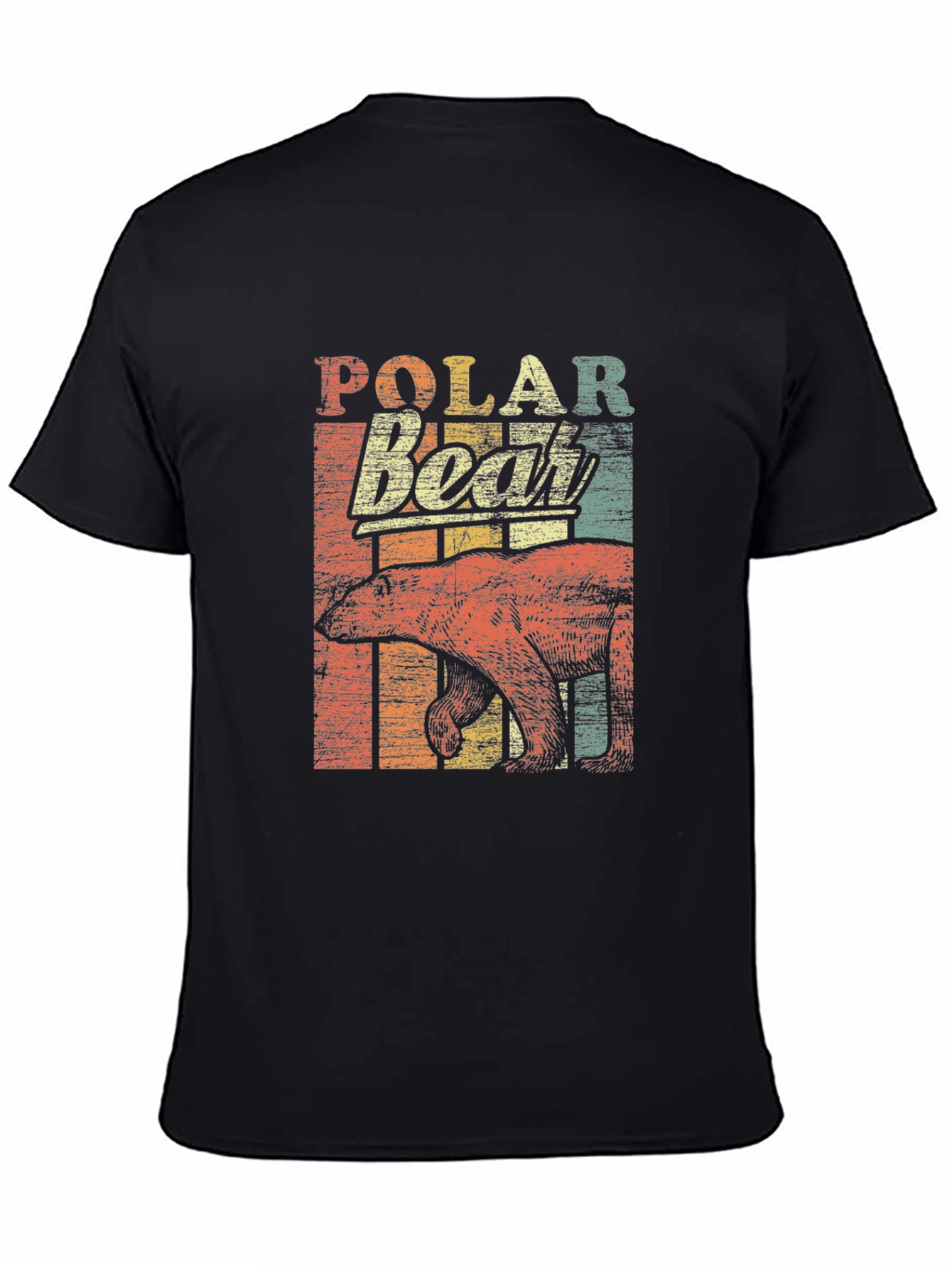 Retro Polar Bear Graphic Tee