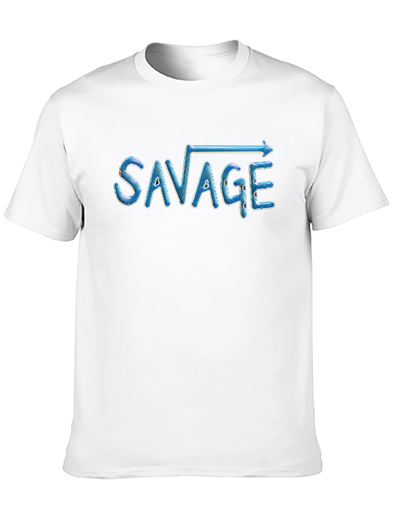 Savage Square Root Graphic Print T-Shirt