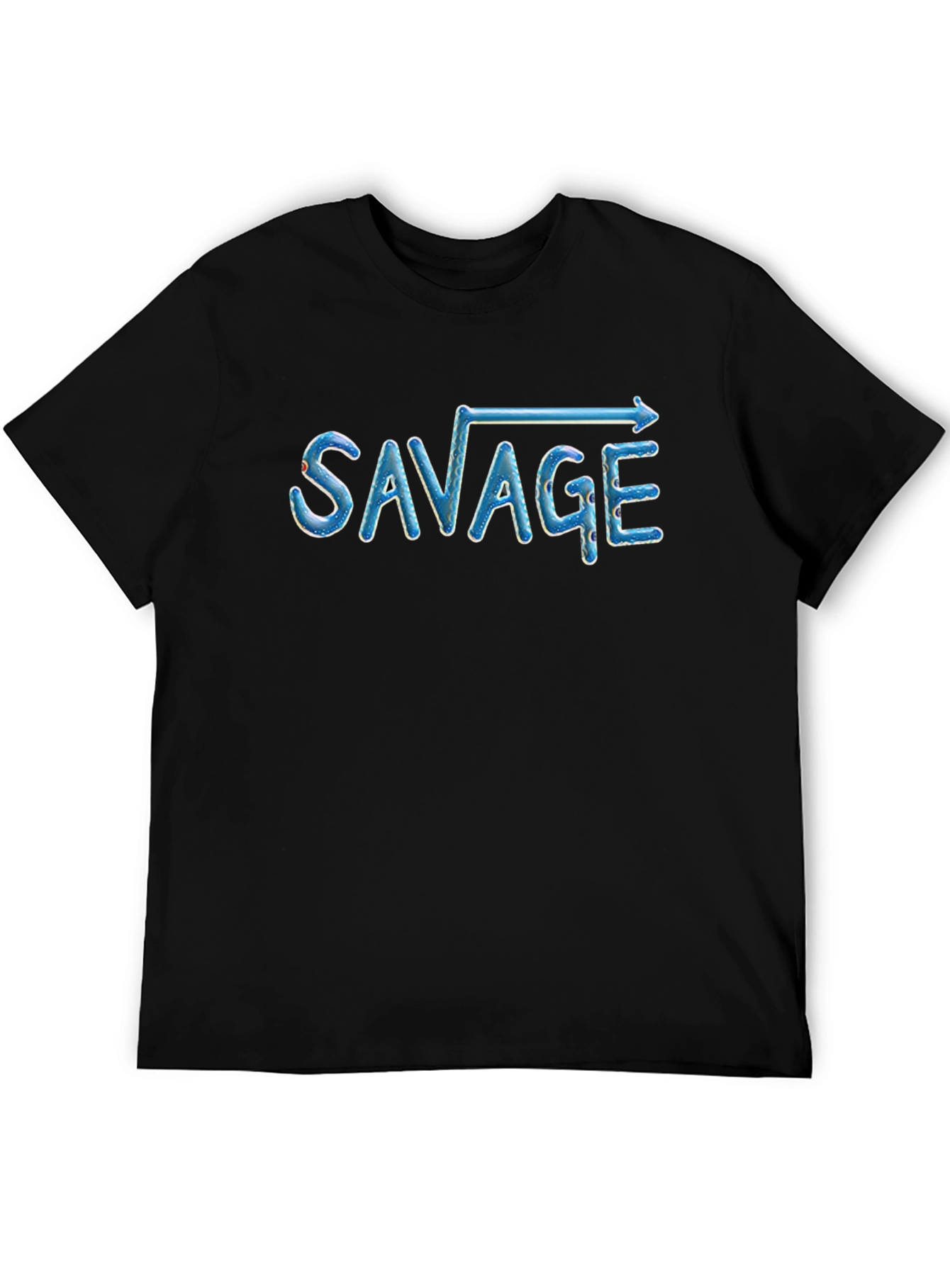 Savage Square Root Graphic Print T-Shirt