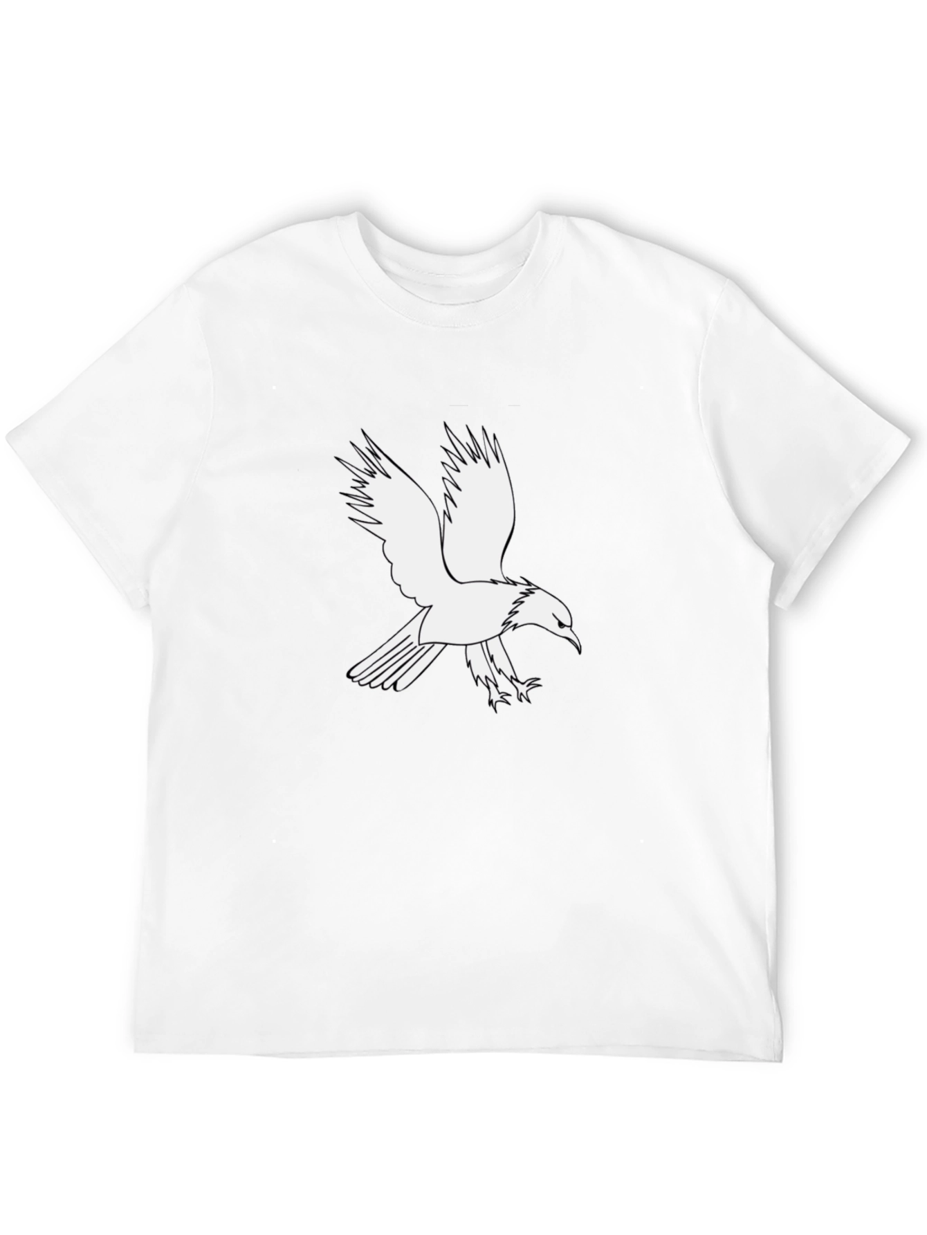 Black Eagle Graphic Tee - Mens Style