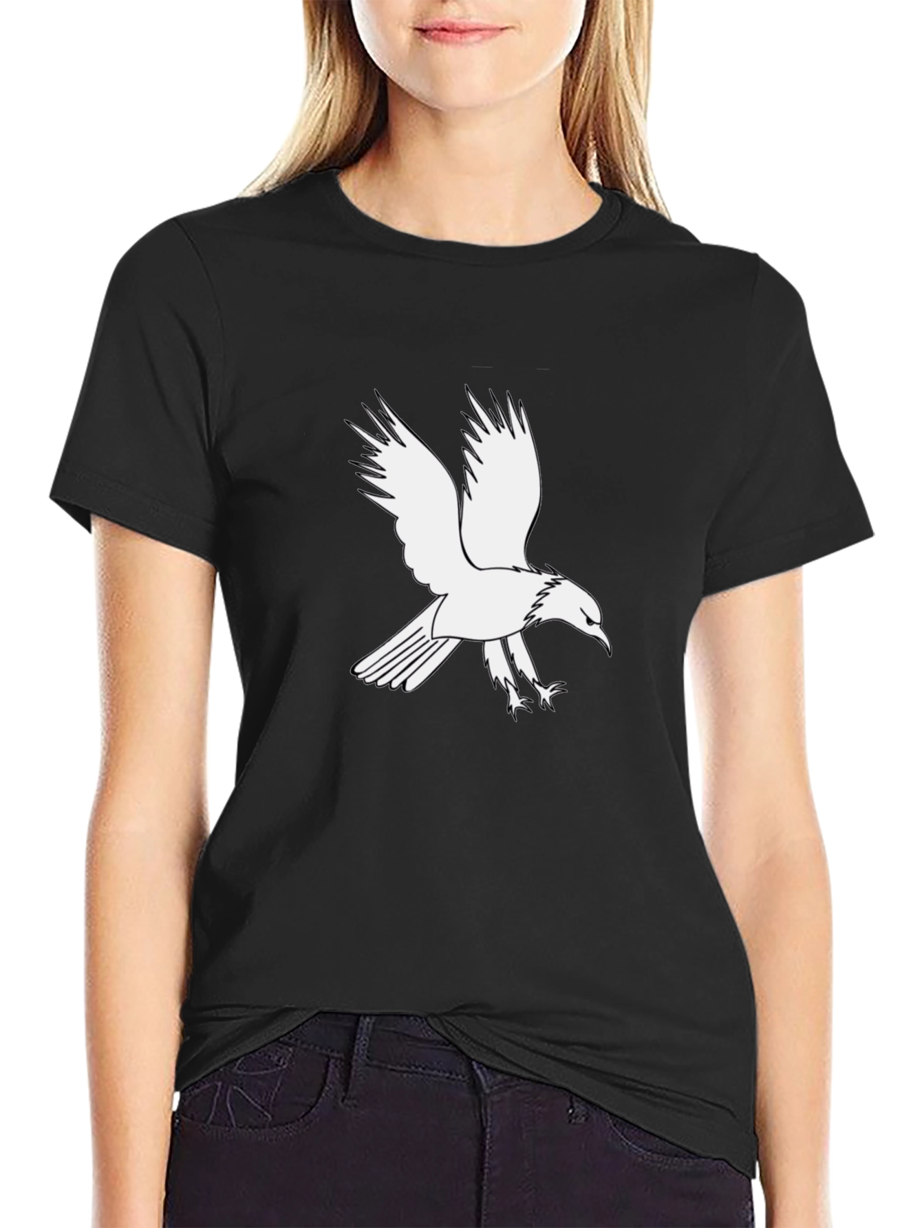 Black Eagle Graphic Tee - Mens Style