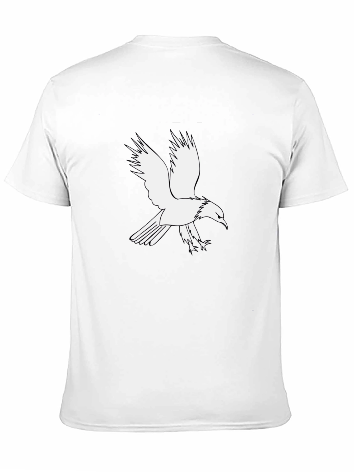 Black Eagle Graphic Tee - Mens Style