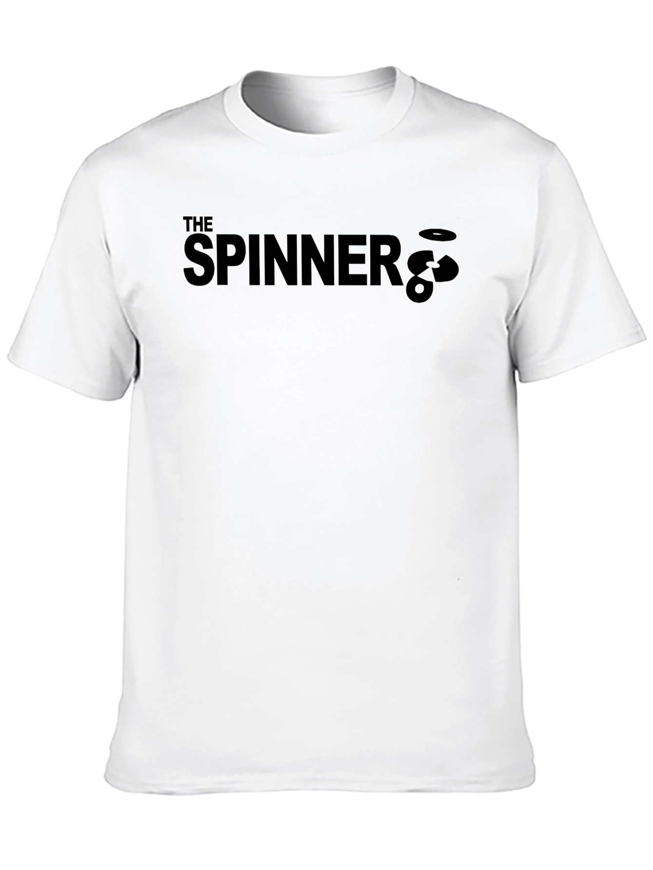 The Spinner T-Shirt - Classic Black Graphic Tee